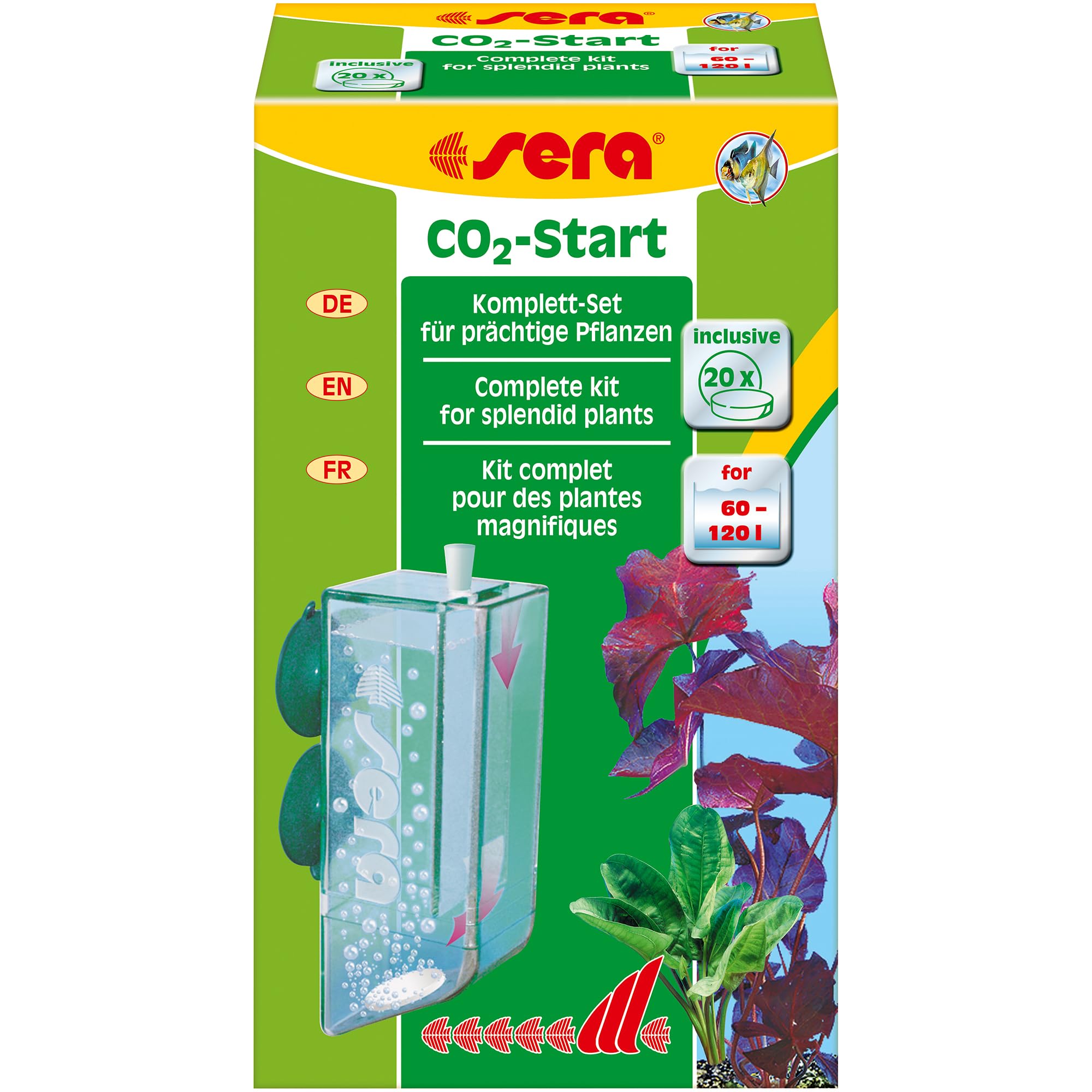 sera co2 start