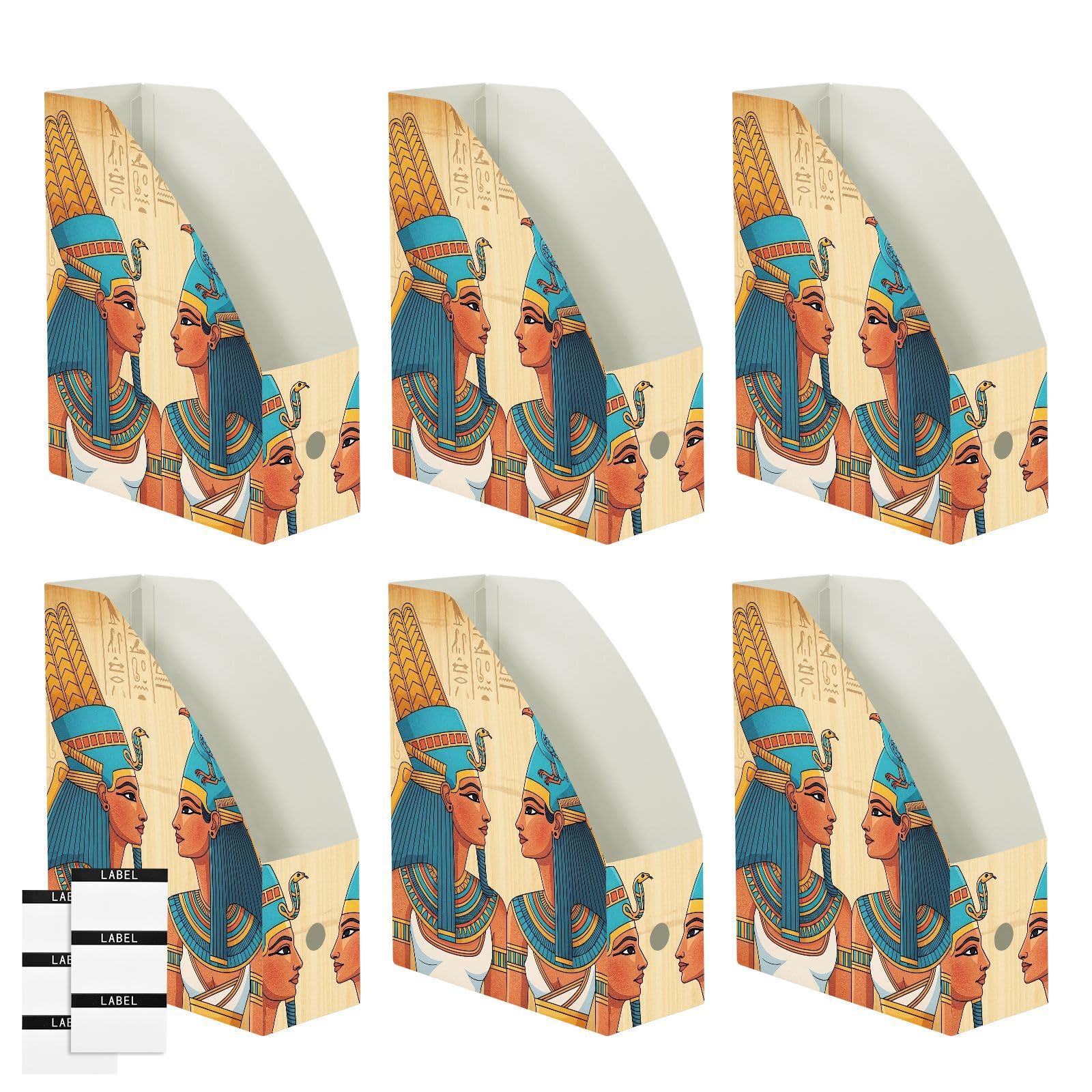 Cartone animato uccello oro carta organizzatore per scrivania