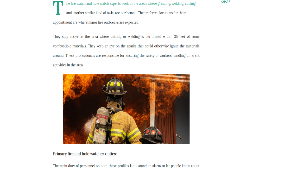 Details more than 53 fire watch duties latest