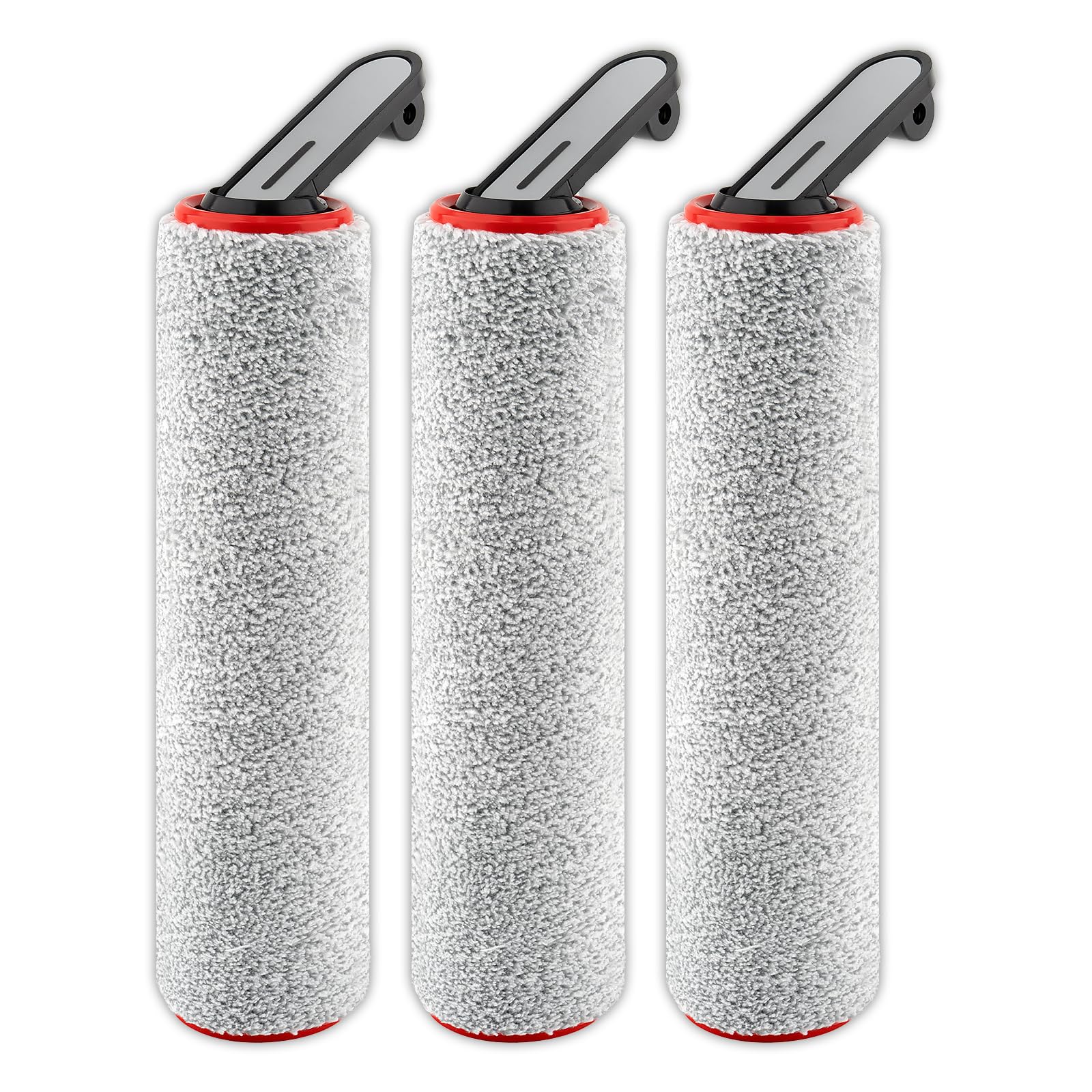 (3 Pack) H14 Pro Replacement Roller Brushes for Dreame H14 Pro Wet Dry Vacuum Cleaner, Roller Brush Accessories Kit, Multi-Surface Brushes, Brush Rollers