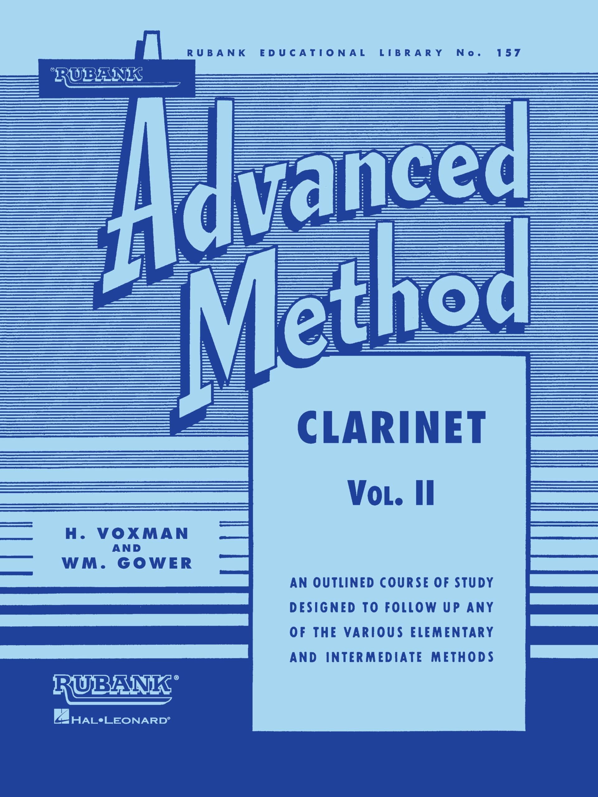 Rubank Advanced Method - Clarinet (2) (Rubank Educational Library)