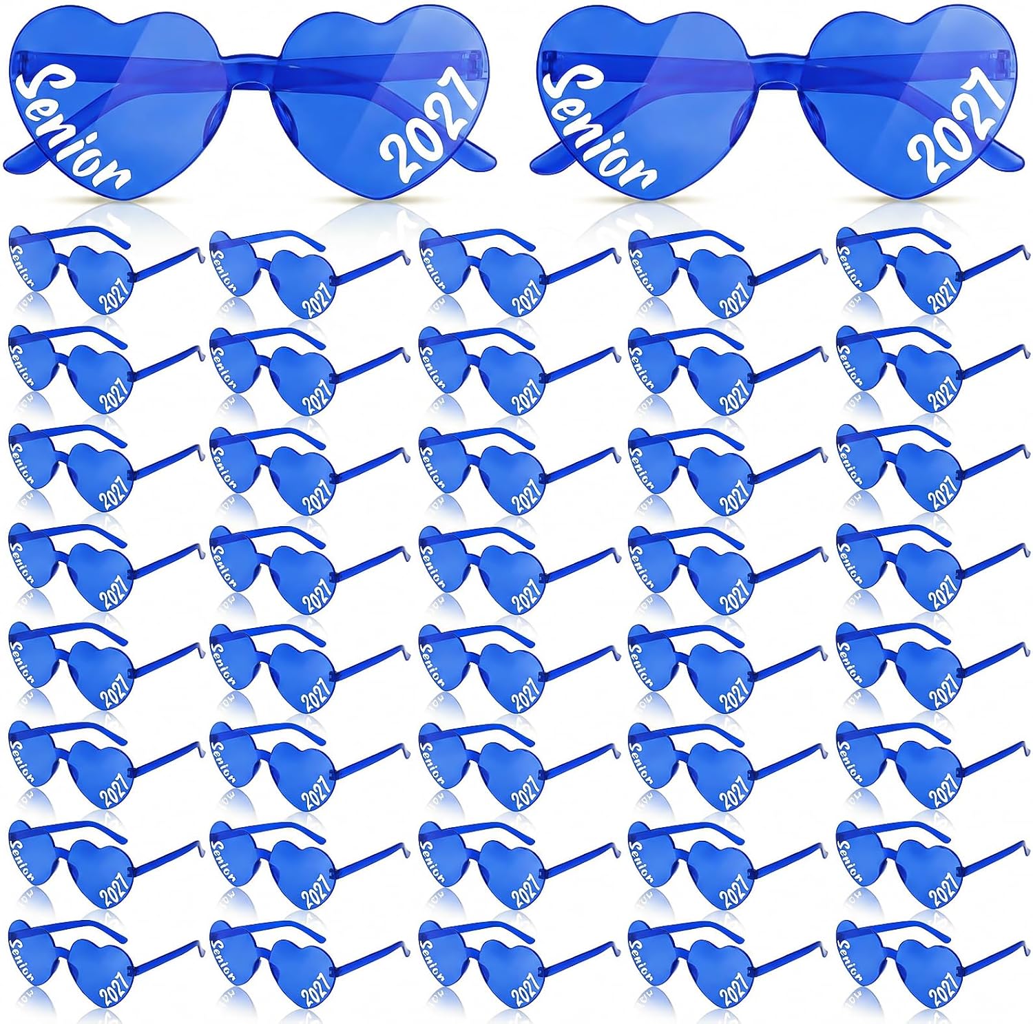 Konohan Senior 2027 Heart Sunglasses Bulk Sunrise Hoco Party Favor