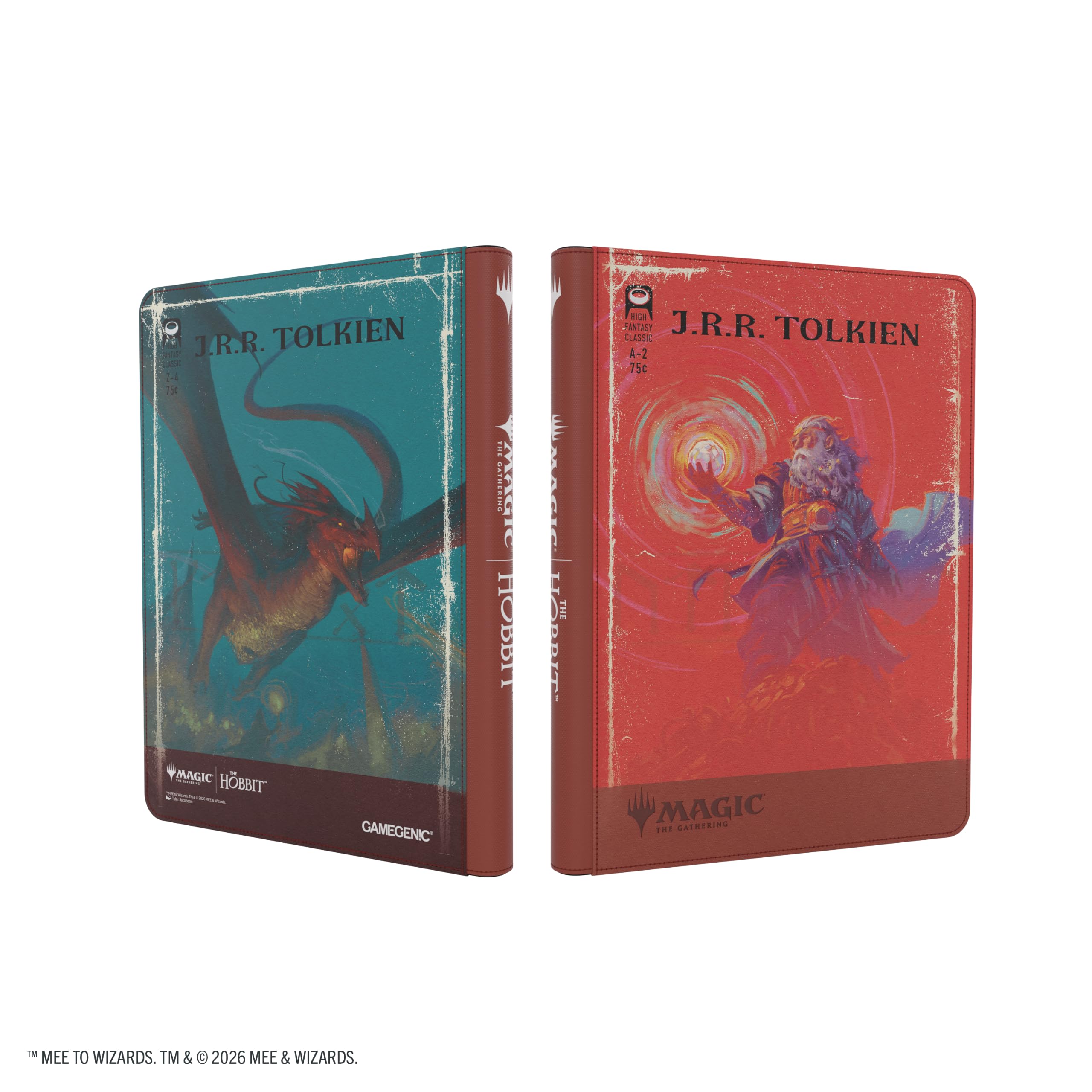 Gamegenic Magic: The Gathering | The Hobbit Zip-Up Album 18-Pocket - Dwarf 1 (stary. Design)/Villain 1 (stary. wzór 2)