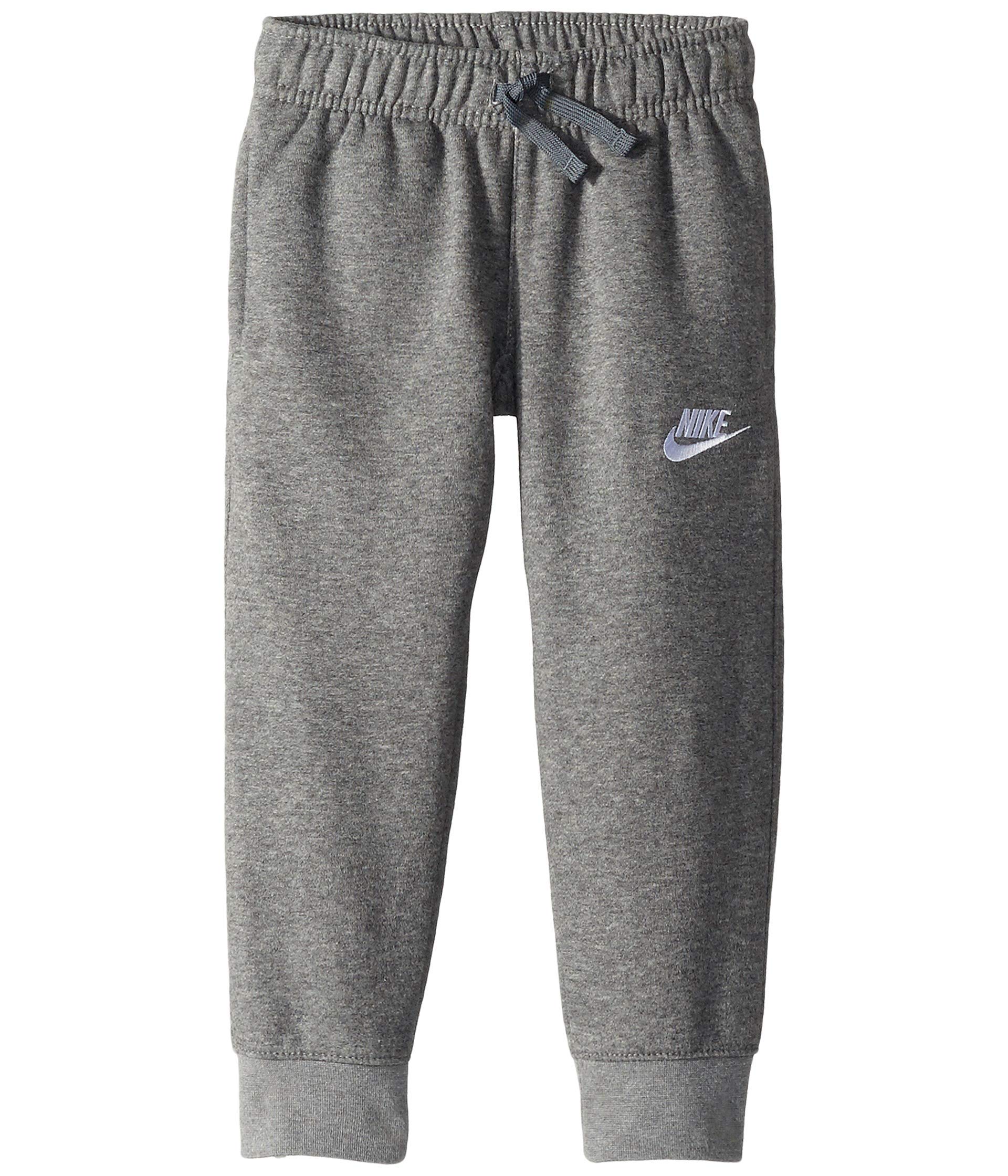 Nike Dziecięce spodnie chłopięce z polarowymi mankietami (małe dzieci)