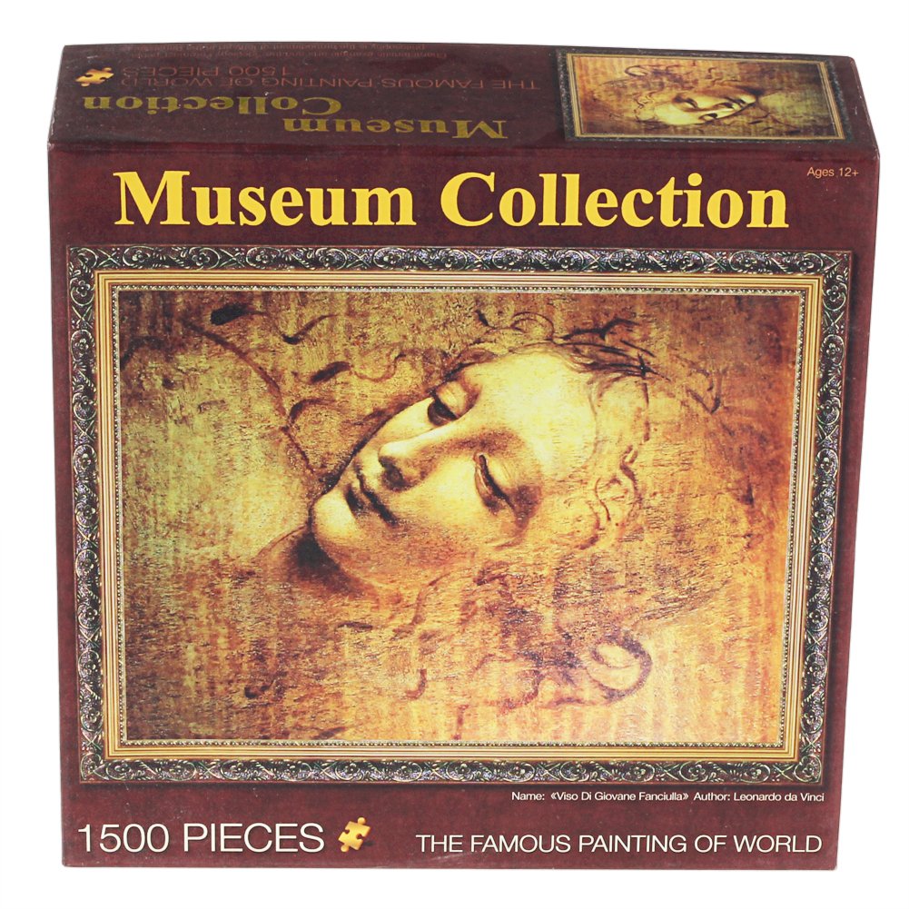 Painting Leonardo da Vinci Woods a 1500-Piece Jigsaw Puzzle by HSL