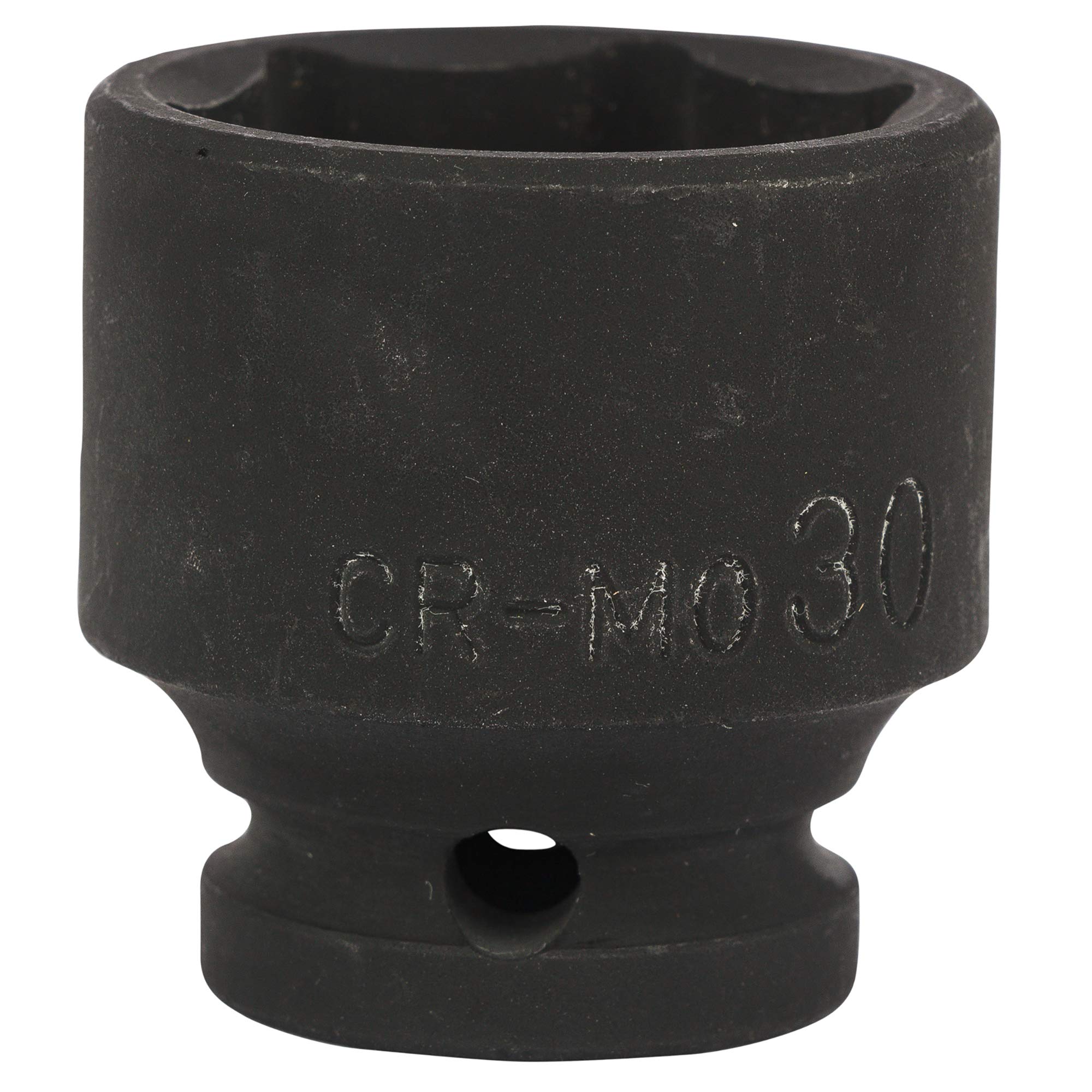 STANLEY STMT89456-8B Chrome-Molybdenum Steel 6 Point Impact Socket 1/2 inch 30 mm(Black)