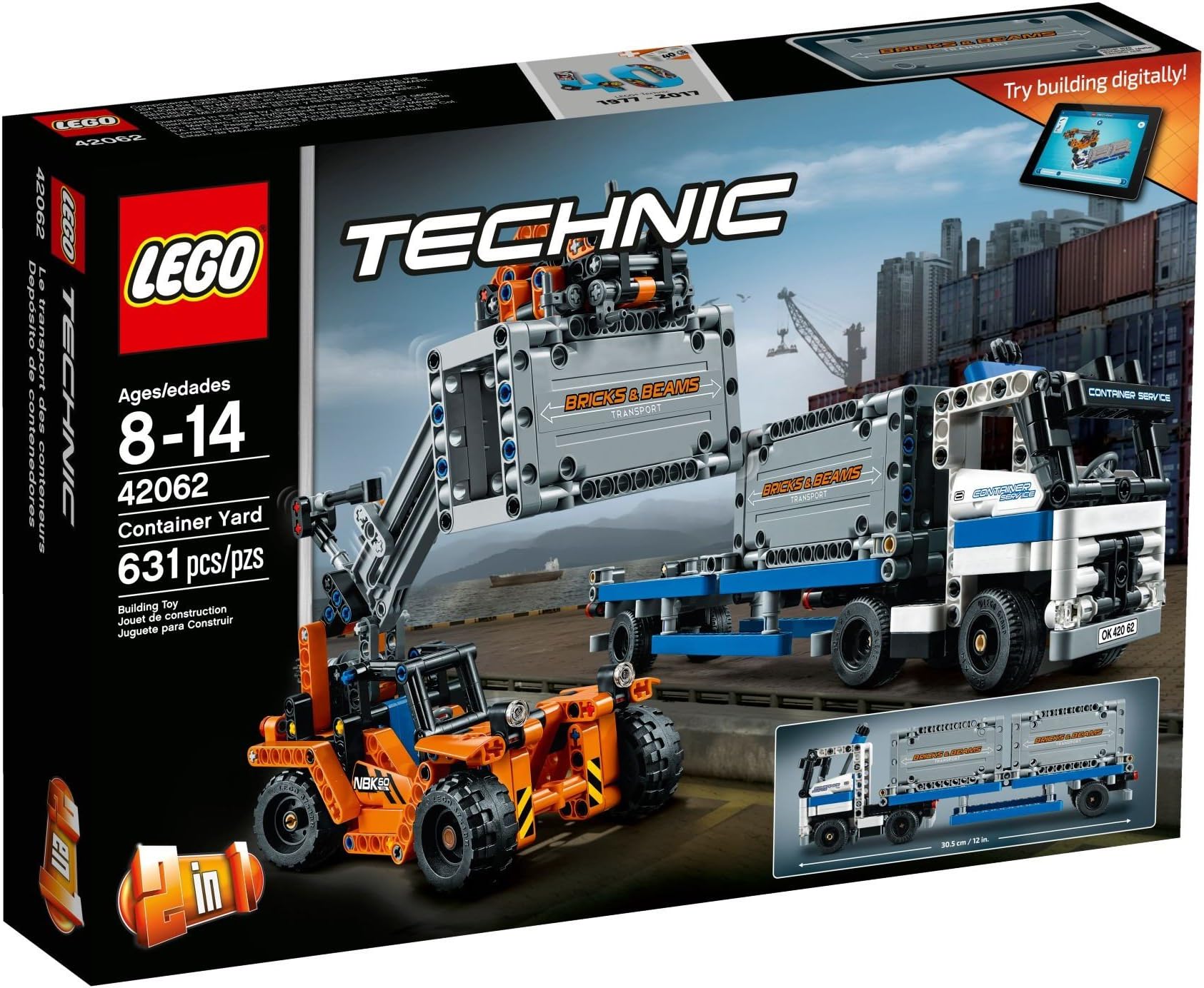 LEGO 42062 "Container Yard Building Toy
