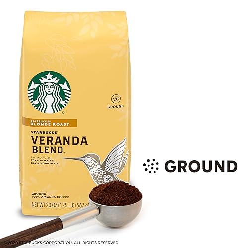 Vista 121 de Starbucks - Café molido tostado oscuro italiano, 100% Arábica, 18 onzas