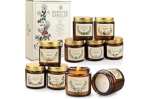 10-Pack Bulk Scented Candles for Aromatherapy: A Symphony of Delight
