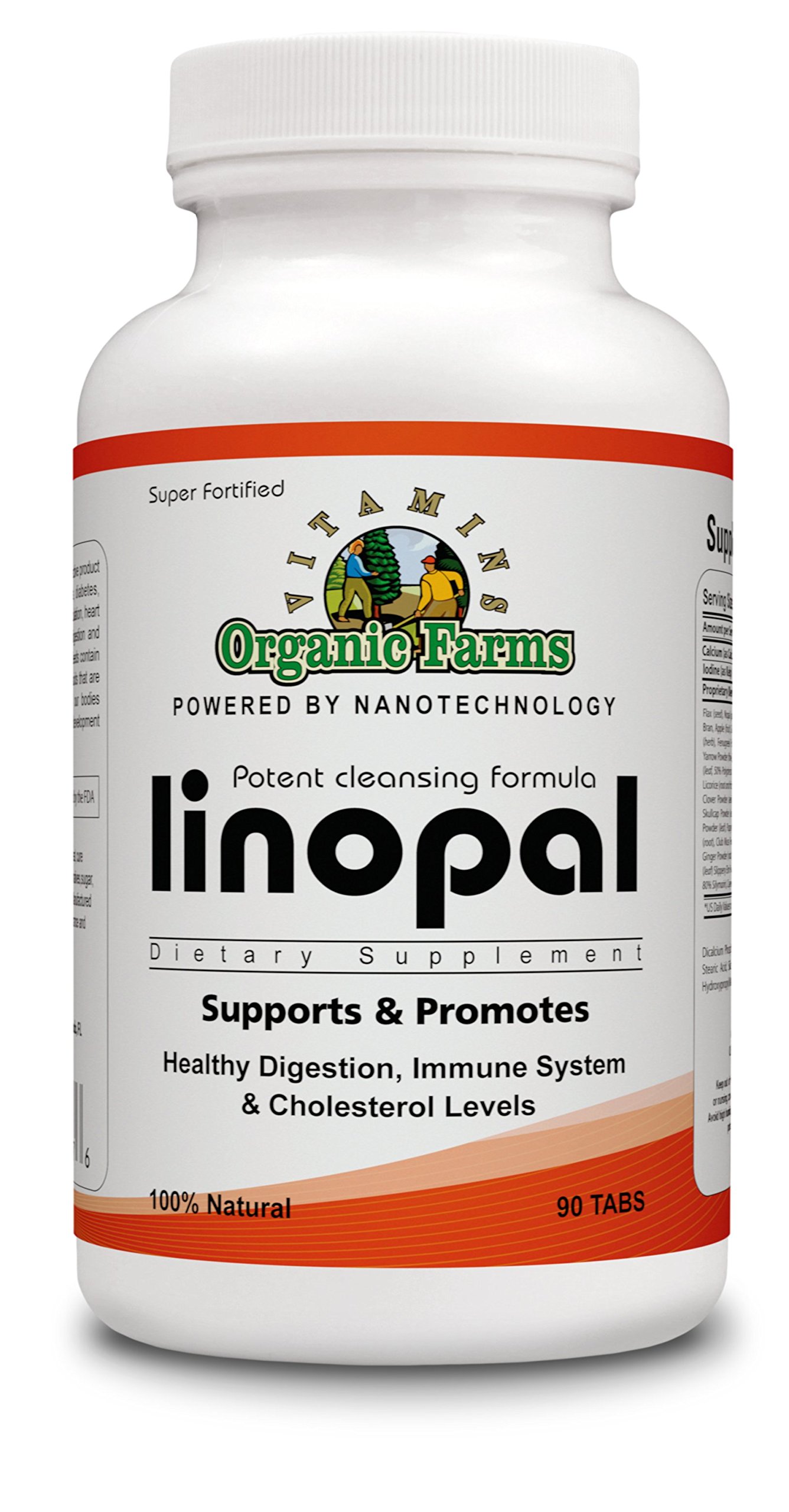 Linopal - 90 Tablets - 100% Natural Dietary Supplement