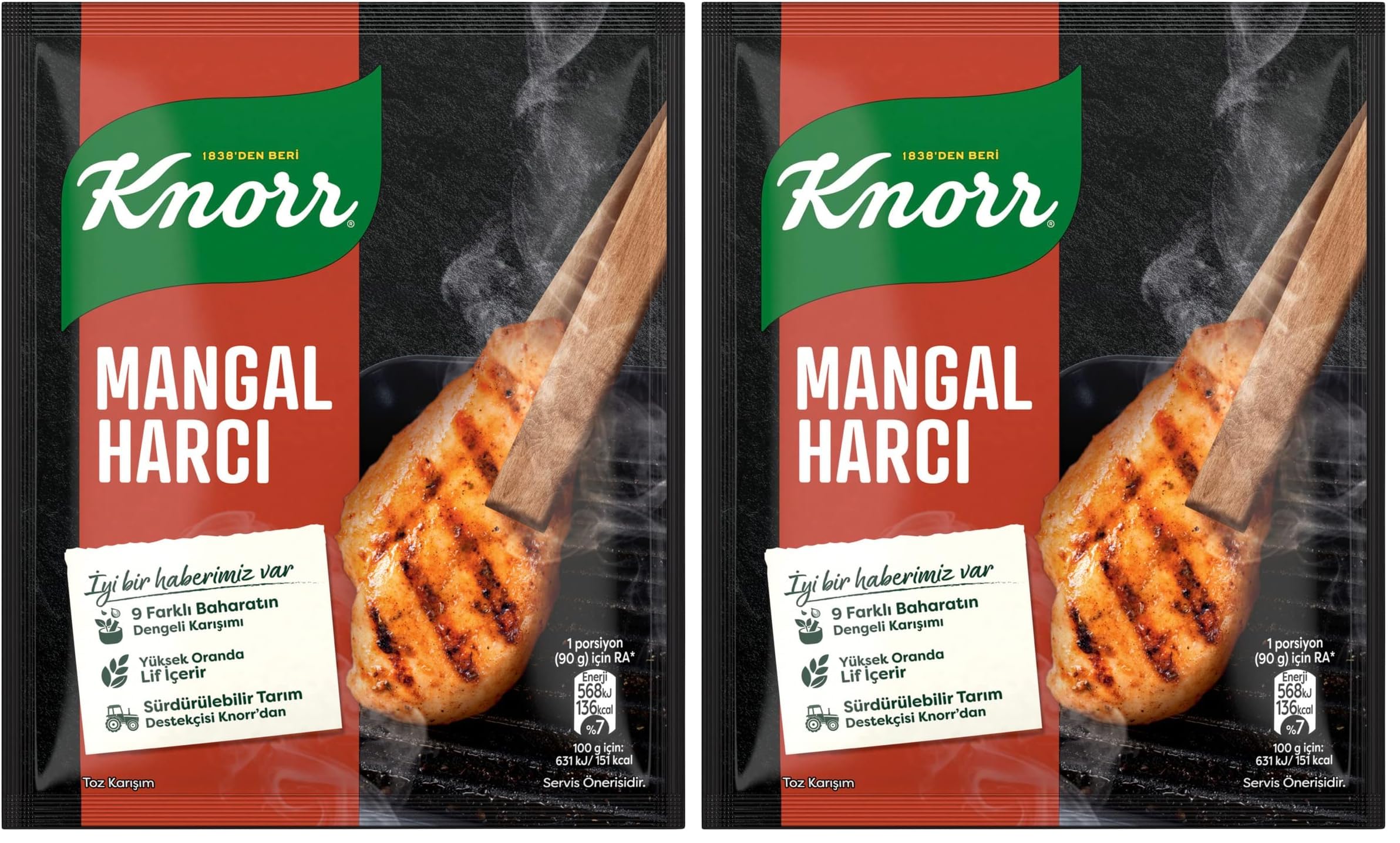 Knorr Mangal Harcı 37 g 2li paket