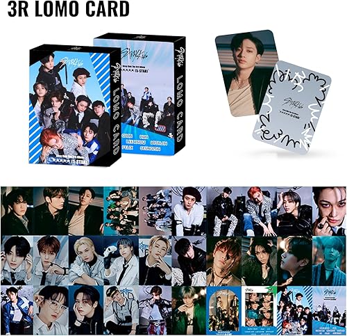 Miniatura 3 de Paquete de 260 tarjetas fotográficas grandes para niños callejeros, 3.1 x 4.7 pulgadas, tarjeta de felicitación Lomo con caja de postales