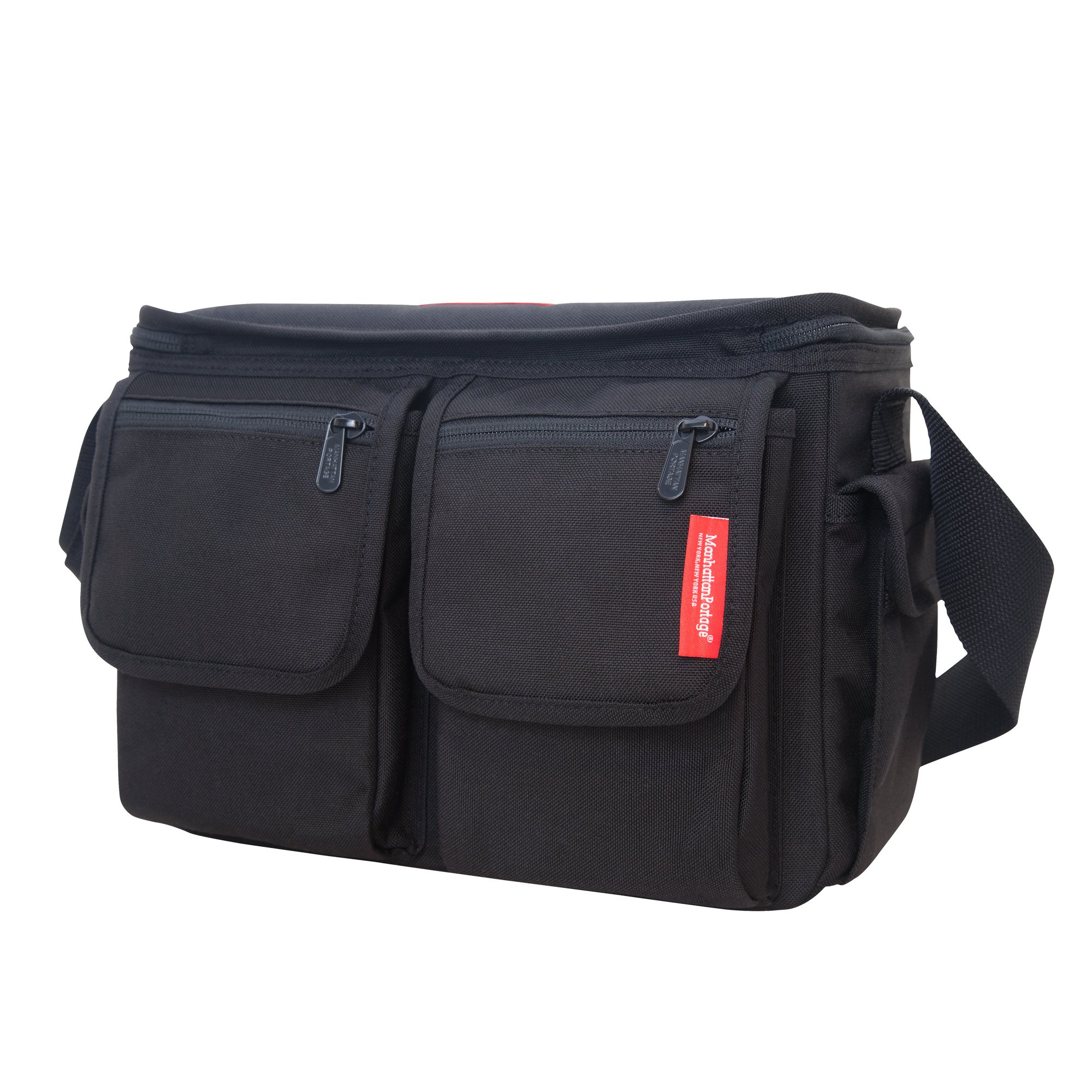 Manhattan Portage Shutterbug Messenger Bag Black