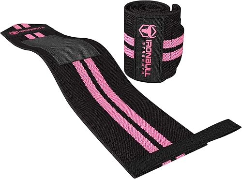 Miniatura 3 de Women Wrist Wraps with Thumb Loops - 12" Professional Grade - Wrist Support Brace and Compression for Cross Training, Weight Lifting, Powerlifting