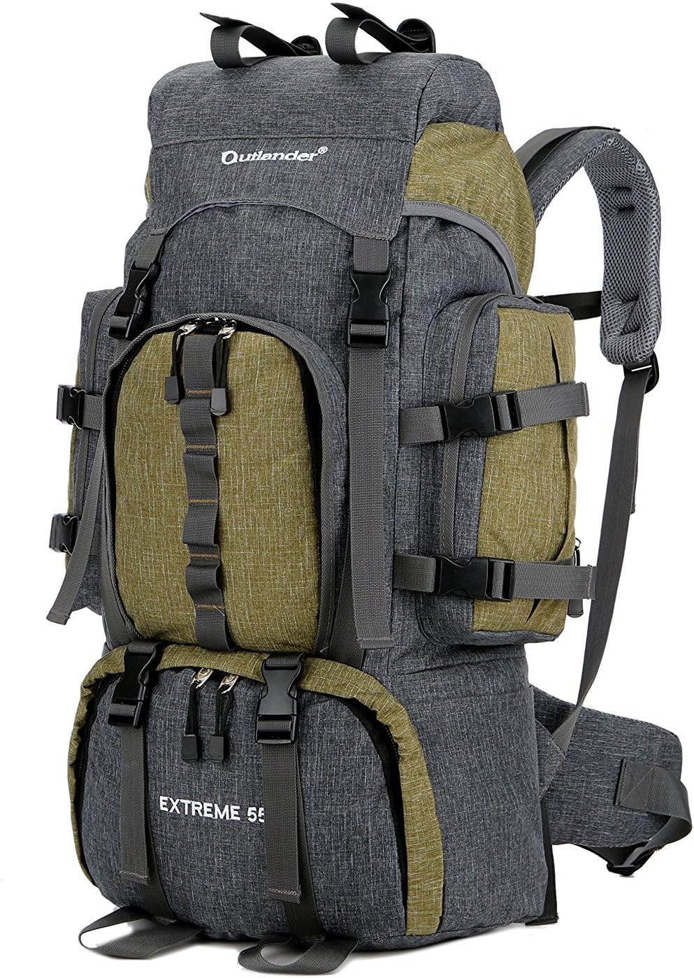 UNISTRENGH 55L Hunting Backpacks Internal Frame Hiking