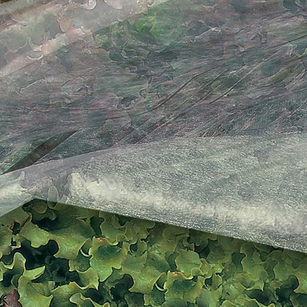 TENAX Ortoclima 1,60x5 m Bianco, Velo Protettivo Antigelo Leggero e Forzante per Piante, in TNT Tessuto Non Tessuto 17 g/m², Protegge Piante, Fiori e Ortaggi da Freddo, Gelo e Vento - 1
