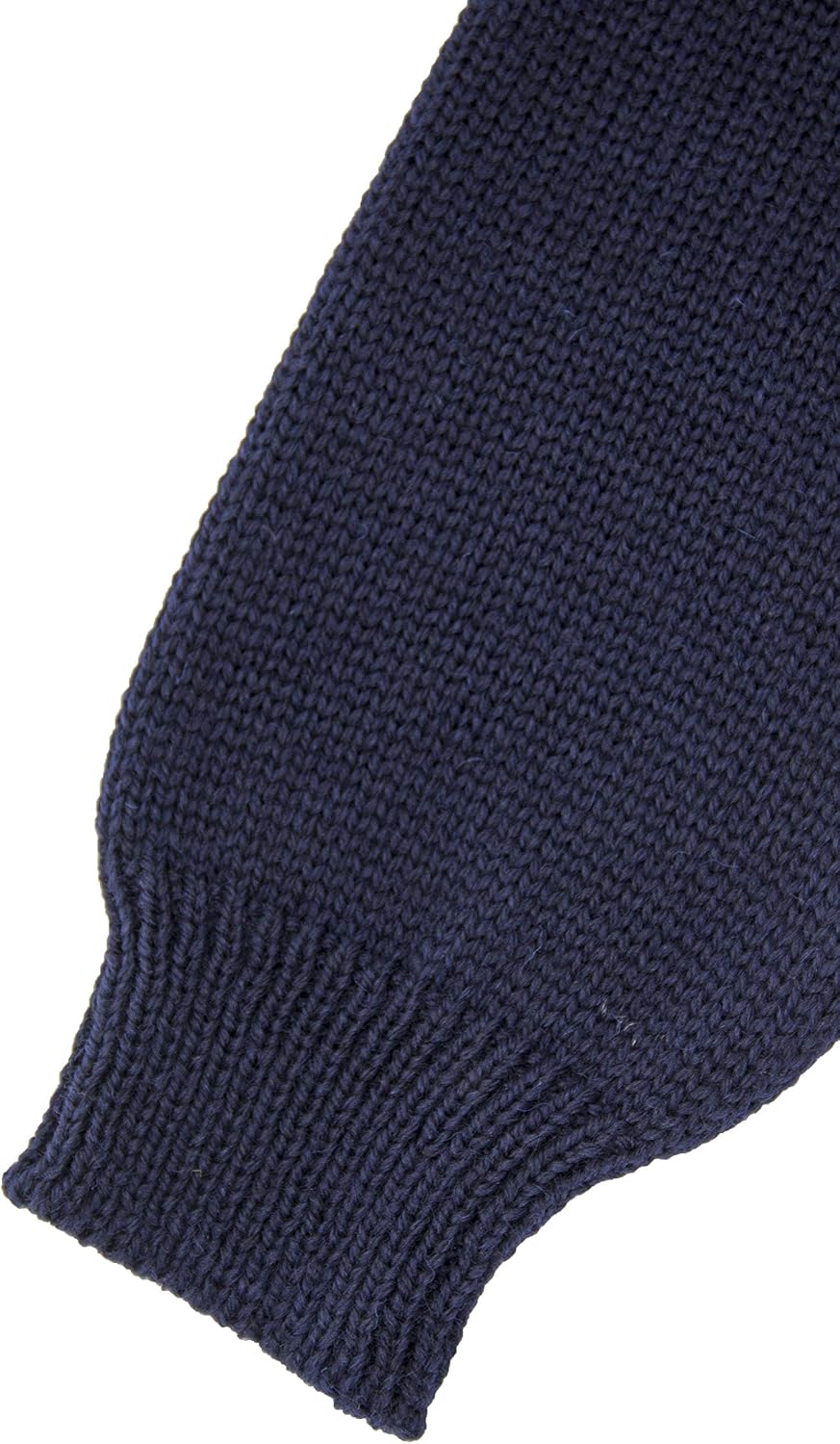Aran Crafts Plain Crew Neck Sweater (100% Wool) - Image 8