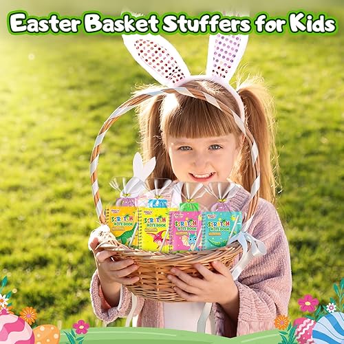 Miniatura 9 de Juego de papel de dibujo para rascar 117 piezas de arte mágico para rascar arcoíris para niños de 3 a 12 años kit de suministros de manualidades