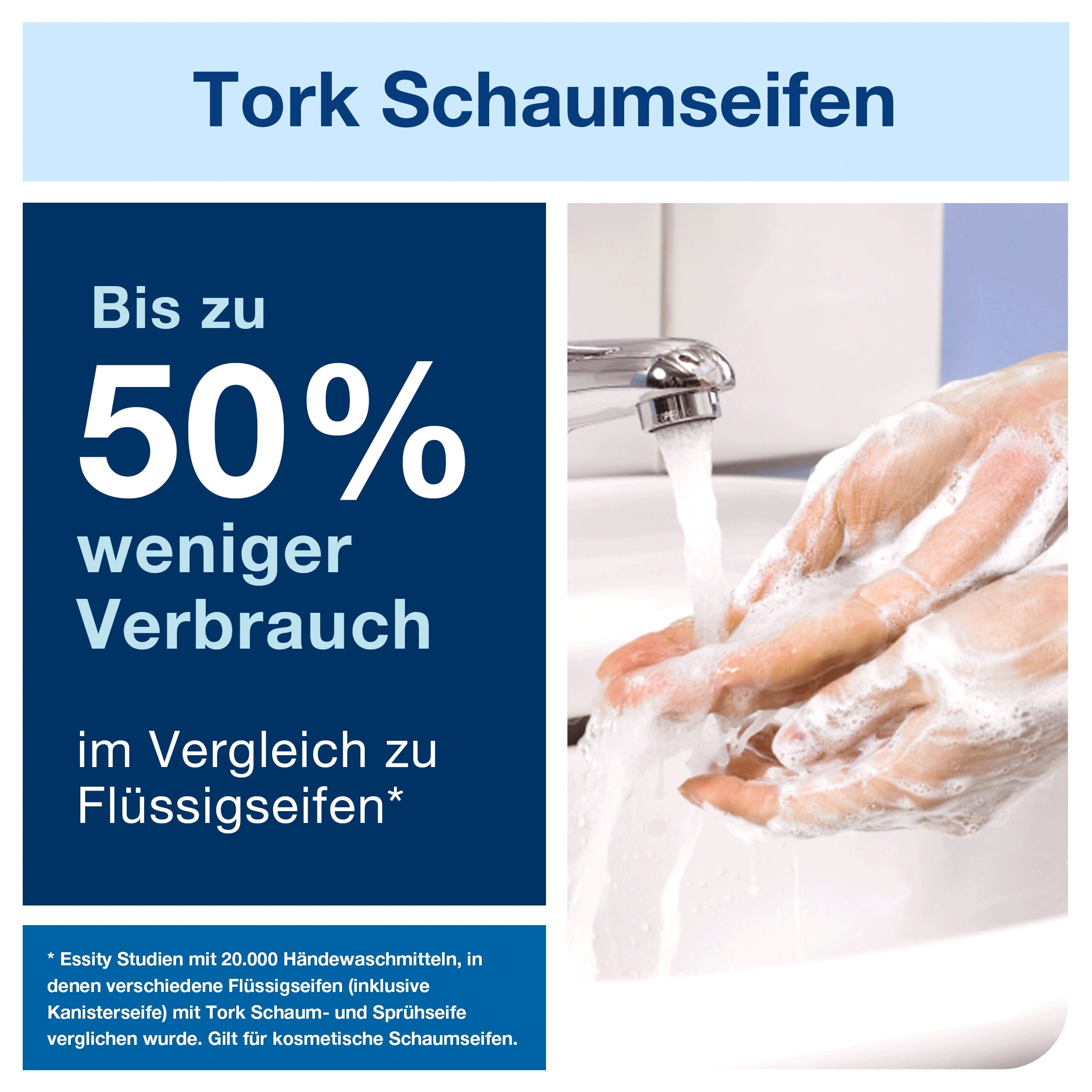 Tork Hautpflegespender Wandmontage mit Intuition Sensor Schwarz S4, für Flüssigseife, Schaumseife und Desinfektionsmittel, Elevation Linie, 561608 (x6)