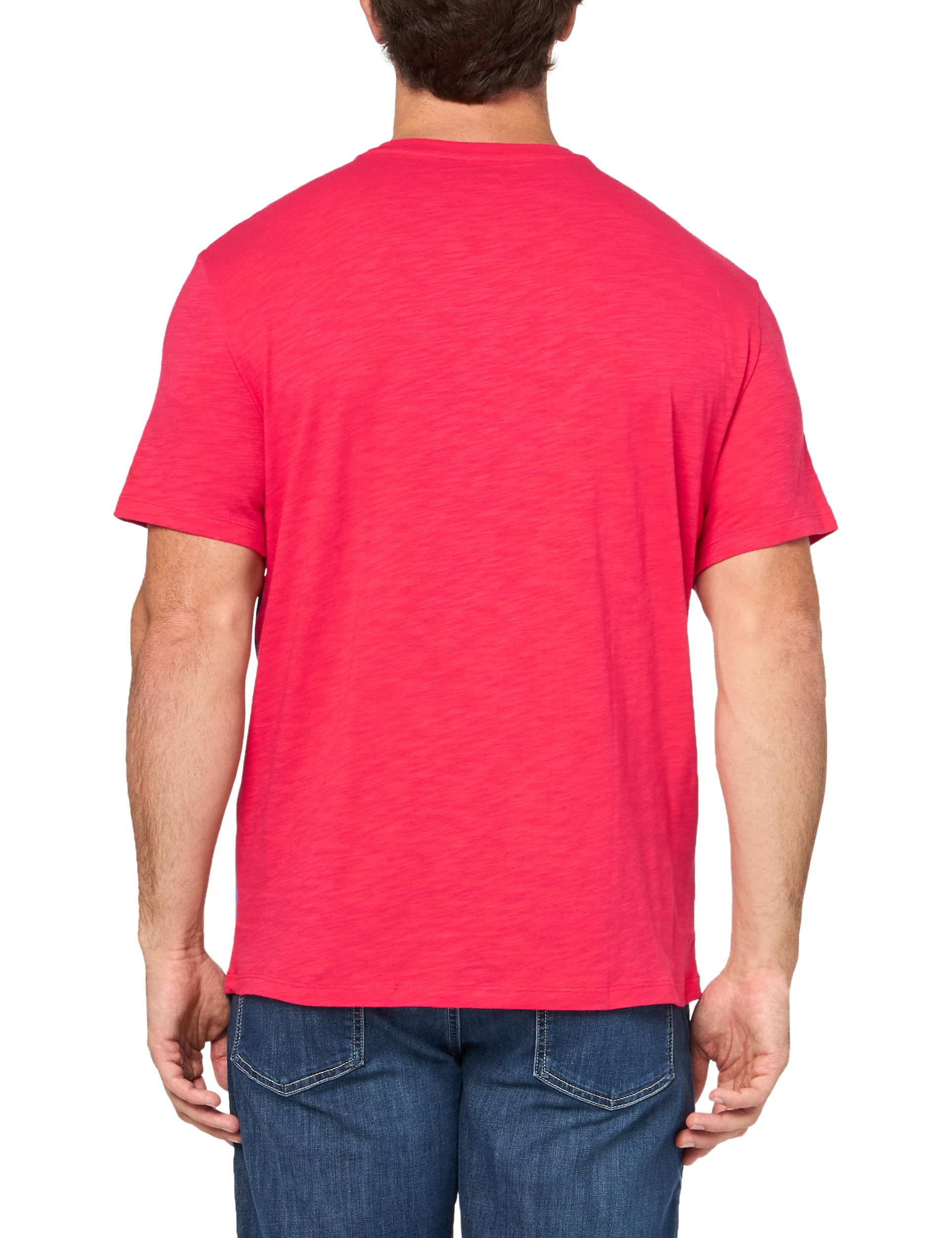 Armani Exchange Regular Fit Large Floral Print tee Camiseta Hombre