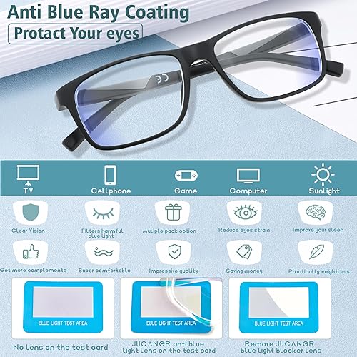 Miniatura 4 de Distance Nearsighted Glasses For Men Women Near Sighted Vision Driving Farsighted Blue Light Computer Eyeglasses