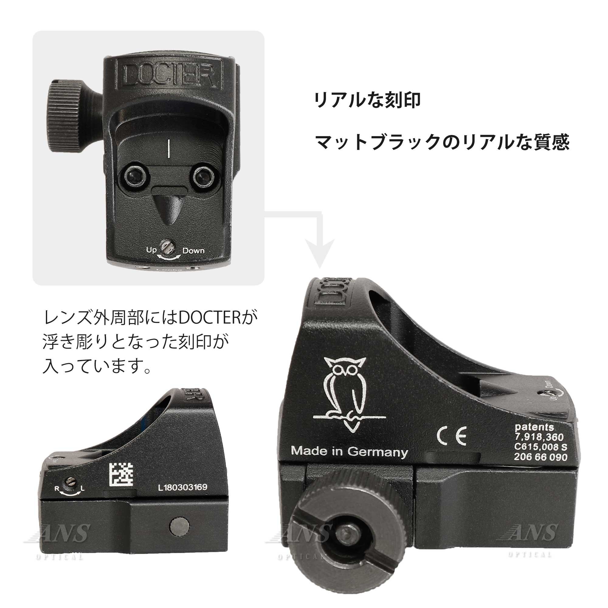 ドットサイト Amazon.co.jp: DDOCTERタイプ マイクロ ドットサイト 赤点灯