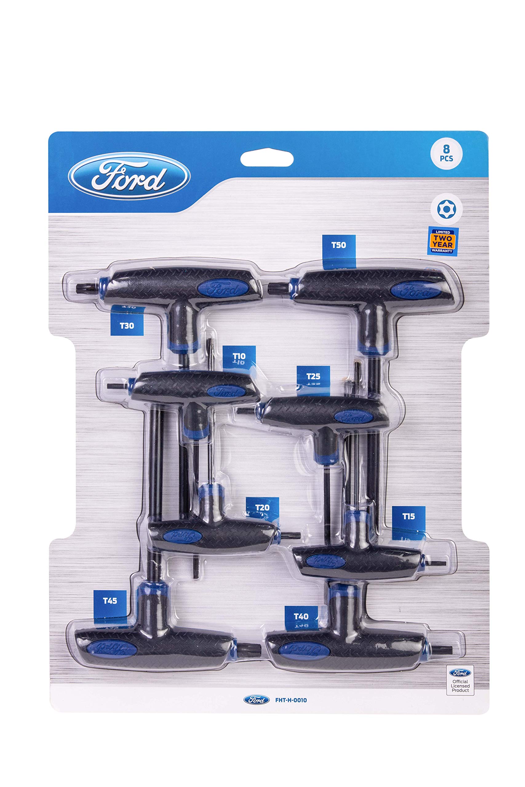 Ford 8 Piece Torx T-handle Wrench Set,FHT-H-0010