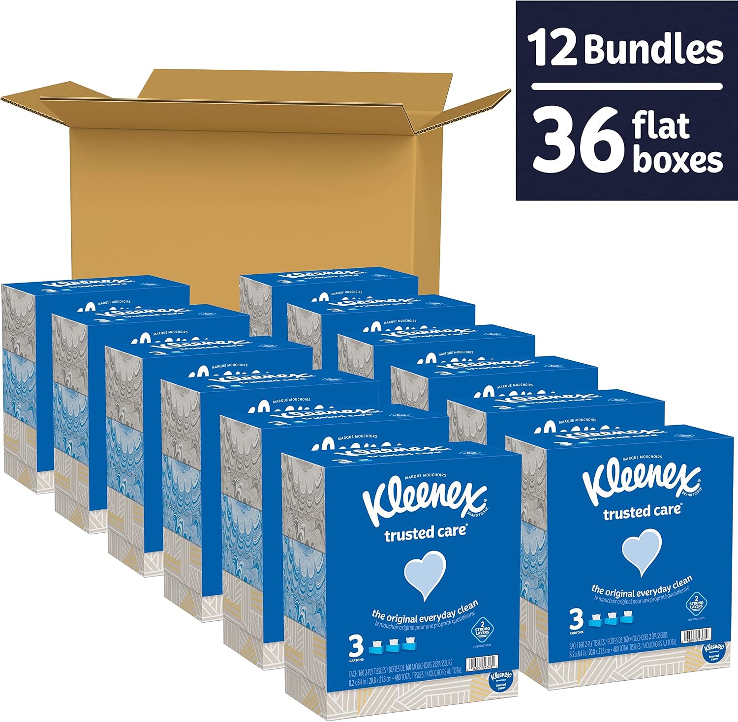 Kleenex Trusted Care Tissues
