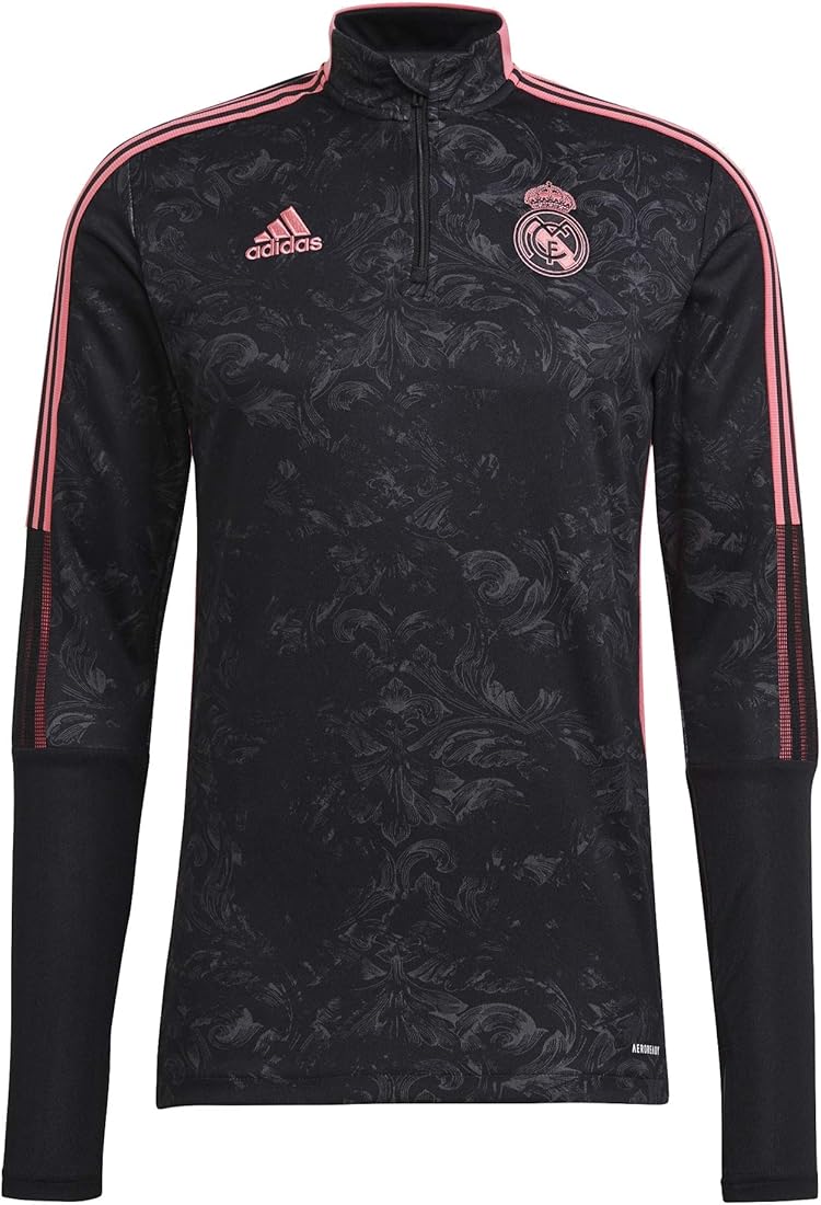 adidas Real Madrid トレーニングウェア ブラック Buy adidas Men's Real Madrid 2021 Graphic Track Top, Black-pink, X