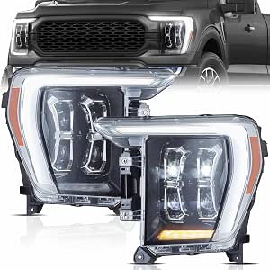 Amazon: VLAND Projector Headlights Assembly Fit for Ford F150 2021
