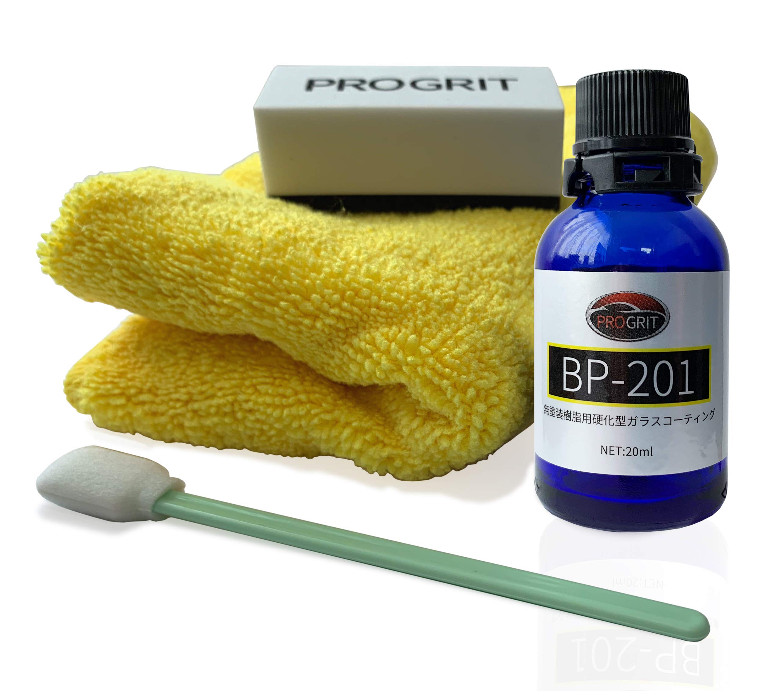Amazon.co.jp: PROGRIT 業務用 未塗装樹脂 ガラスコーティング