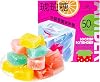 DAMAICHUHAI Crystal Candy,Silky Gem,Amber Candy, Visually Appealing with a Fruity Flavor,Clear, a Perfect Office Snack, 80g2.8oz.
