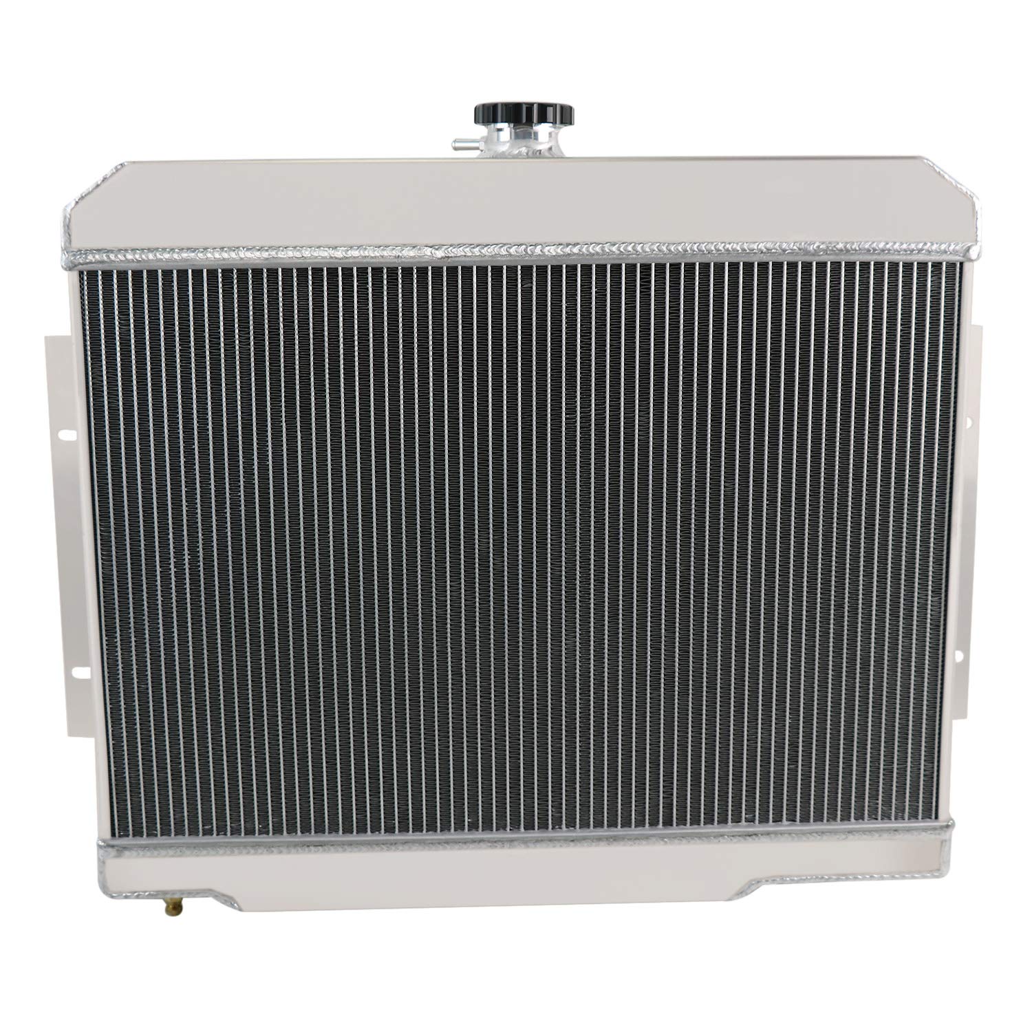 Jeep Radiator 4-Row Aluminum Radiator For Jeep CJ5 CJ7 With Chevy V8 ...