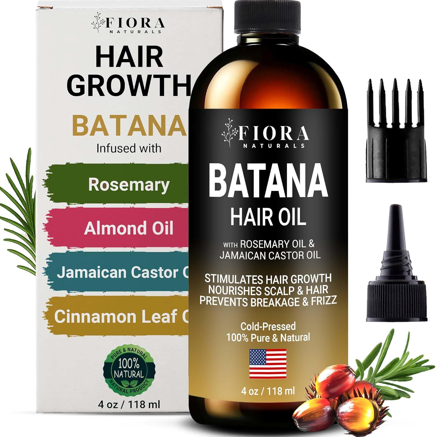 Batana Rosemary Oil For Hair Growth – Dr Sebi Organic Hair Growth Oil For Thickening, Deep Conditioning & Scalp Stimulation, Honduras Pure Dr Truth Blend for Men & Women, 4 oz Batana Rosemary Oil For Hair Growth – Dr Sebi Organic Hair Growth Oil For Thickening, Deep Conditioning & Scalp Stimulation, Honduras Pure Dr Truth Blend for Men & Women, 4 oz
