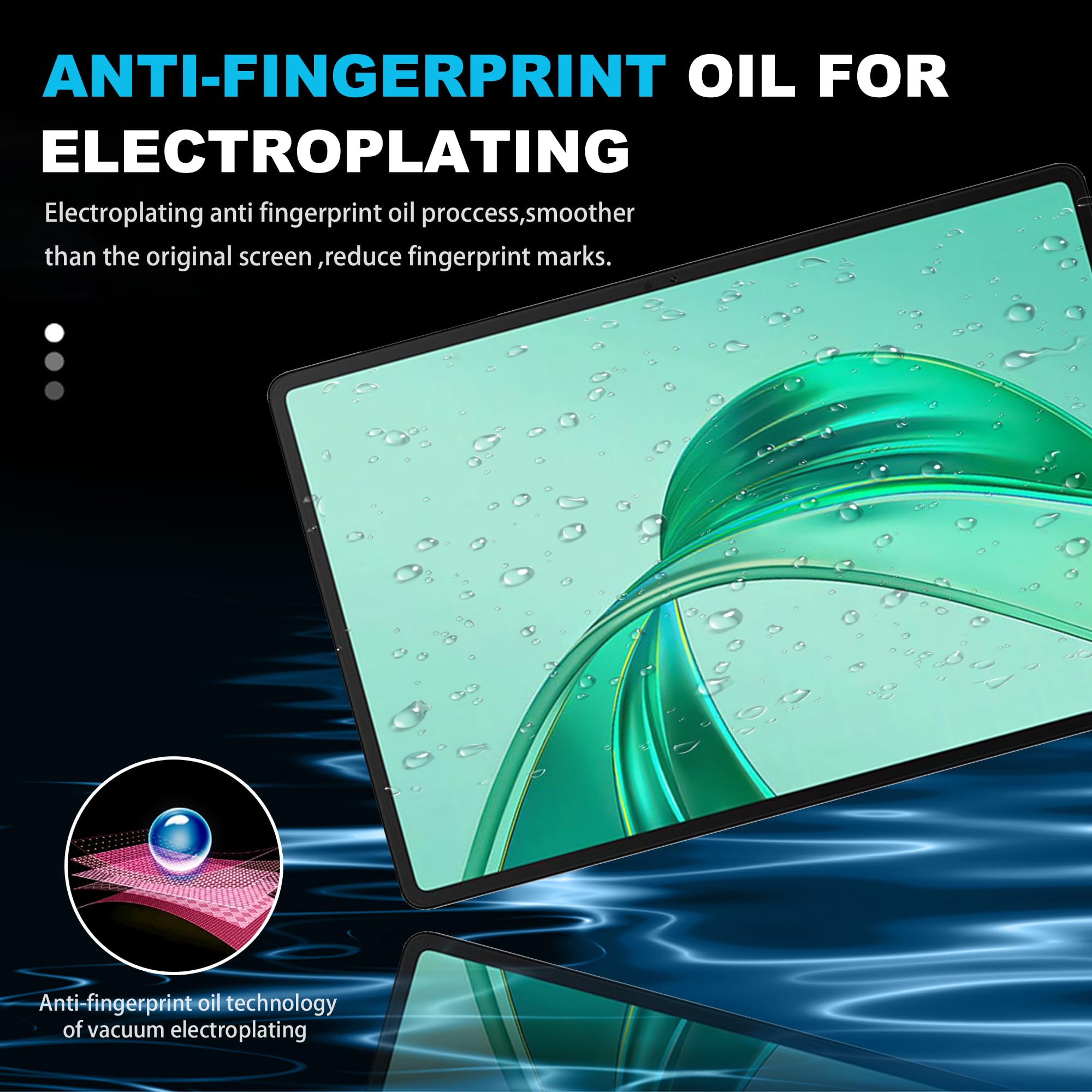 Pellicole protettive in vetro temperato 9H per Honor Pad X8a/X8b 11.0" - 2 pezzi