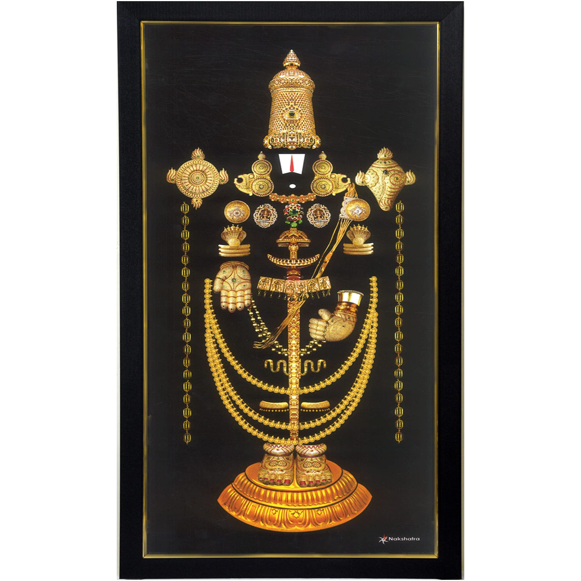 Buy 101 Temples Abarana Venkateswara Swamy Photo Frame Online at