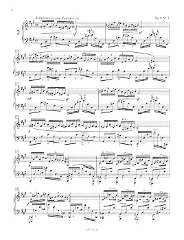 Scriabin: 12 Etudes, Op. 8 (Edition Peters): Scriabin