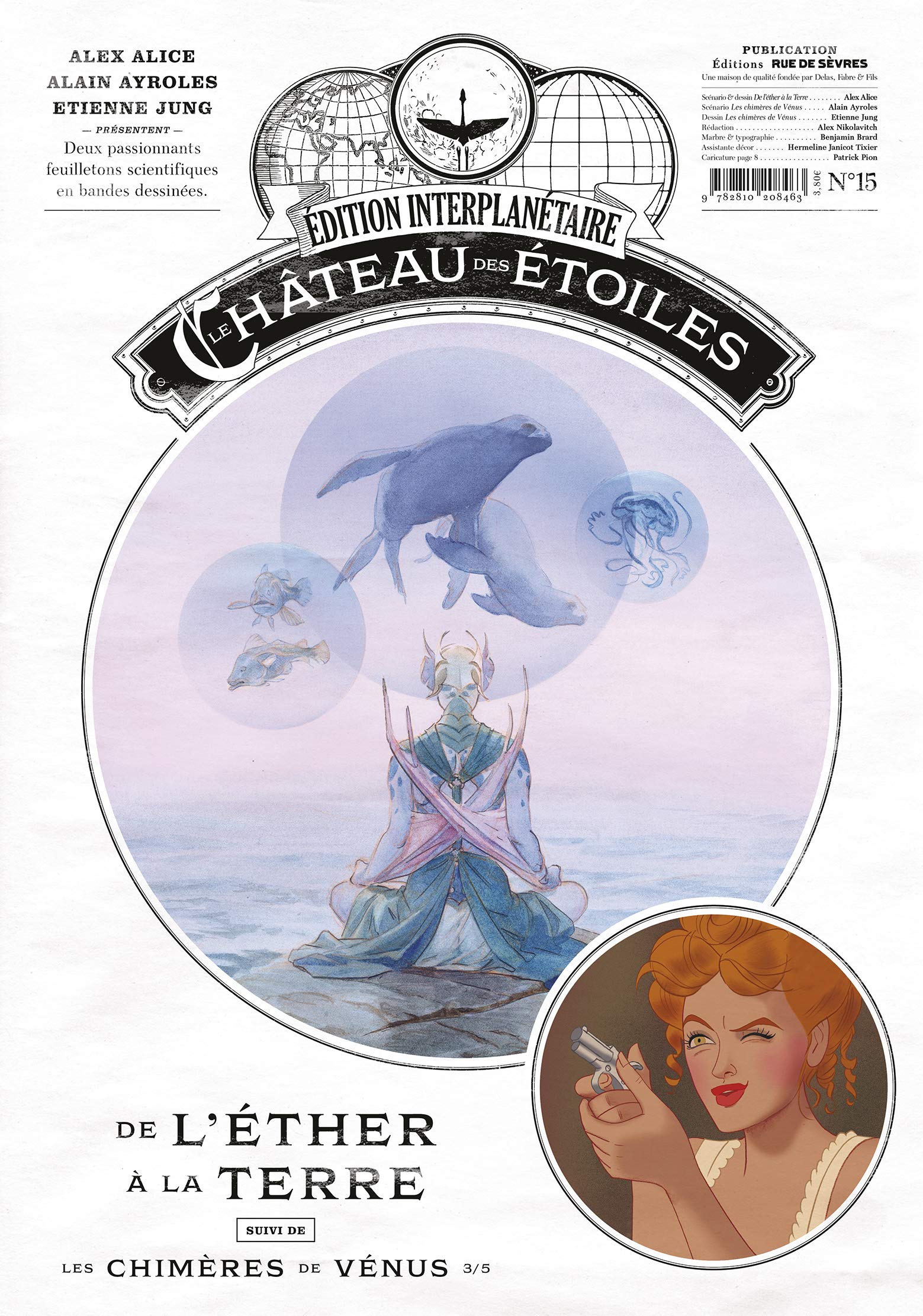 Le château des étoiles - - Gazette numéro 15: Le Château des étoiles (T5) et Les Chimères de Vénus (T1)
