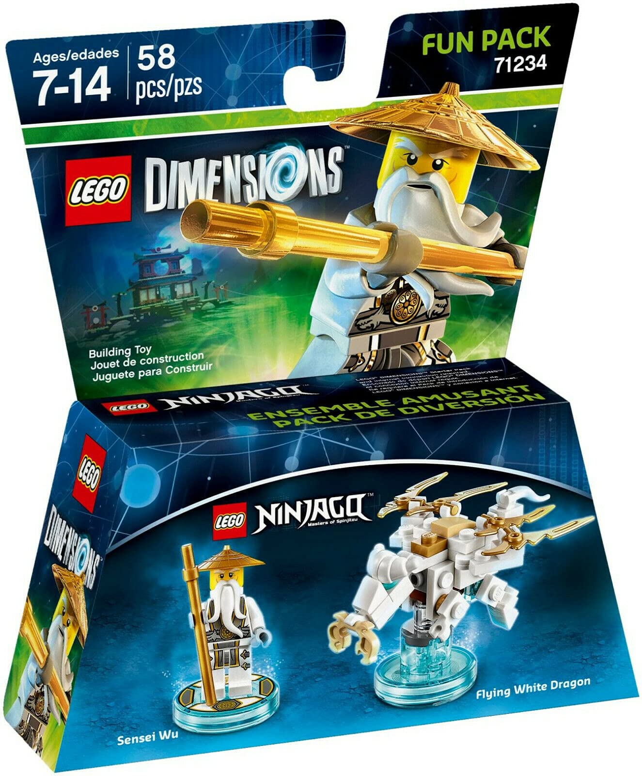 Ninjago Sensei Wu Fun Pack - LEGO Dimensions by Warner Home Video - Games