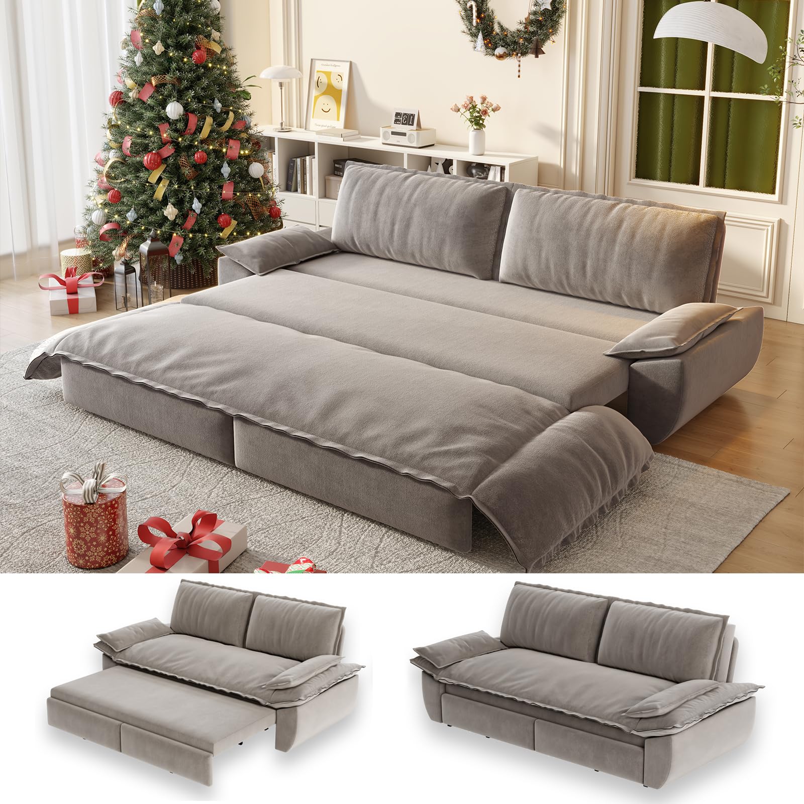 UPYOOE Pull Out Sofa Bed