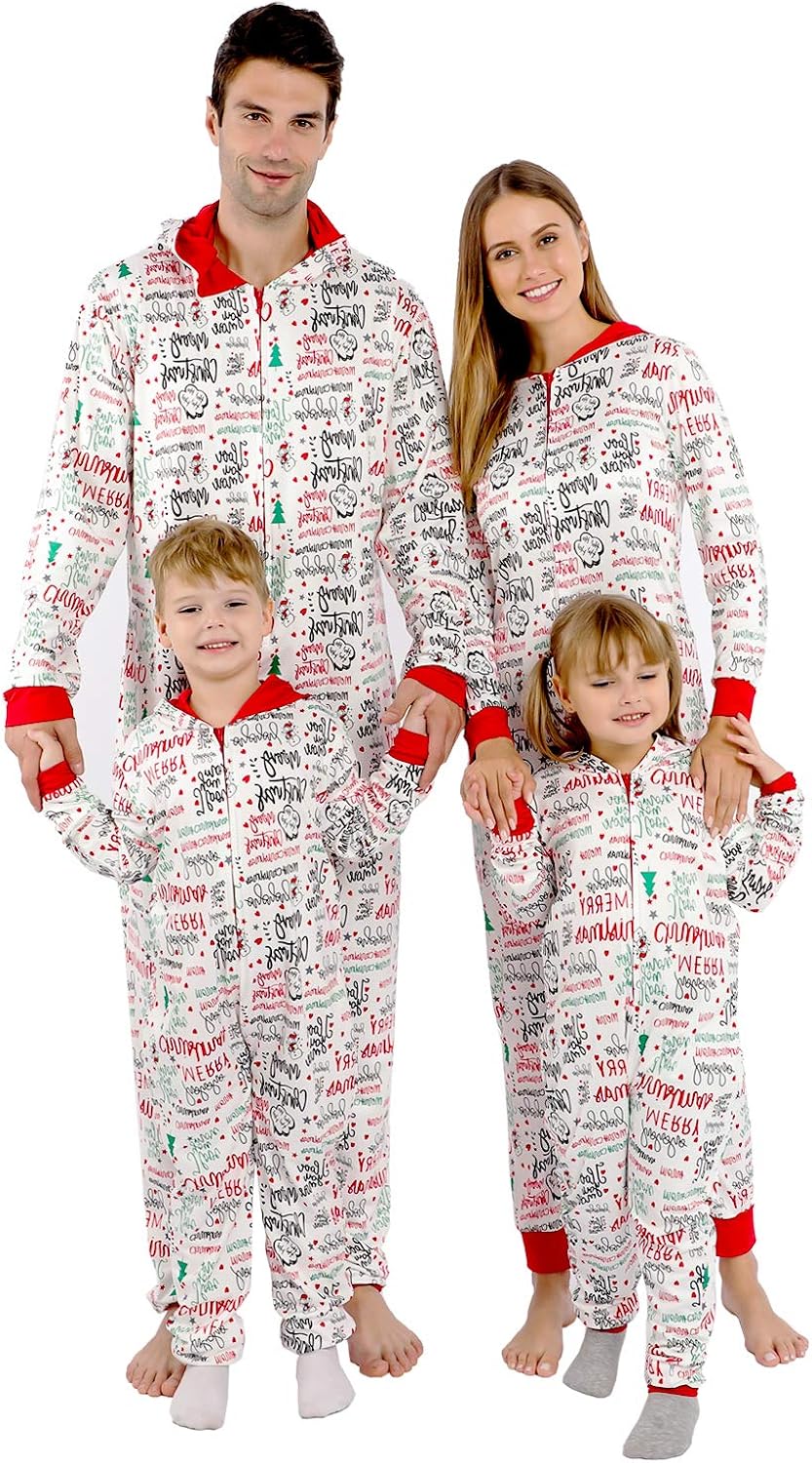 Cute couple onesies for christmas Clearance