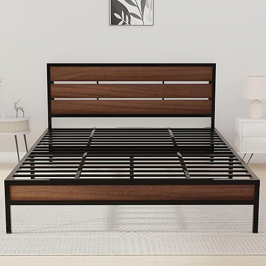 Honey Touch Queen Bed Frame