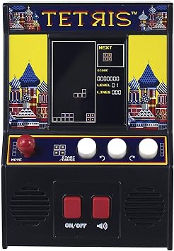 Basic Fun Arcade Classics - Tetris Retro Mini Arcade Game