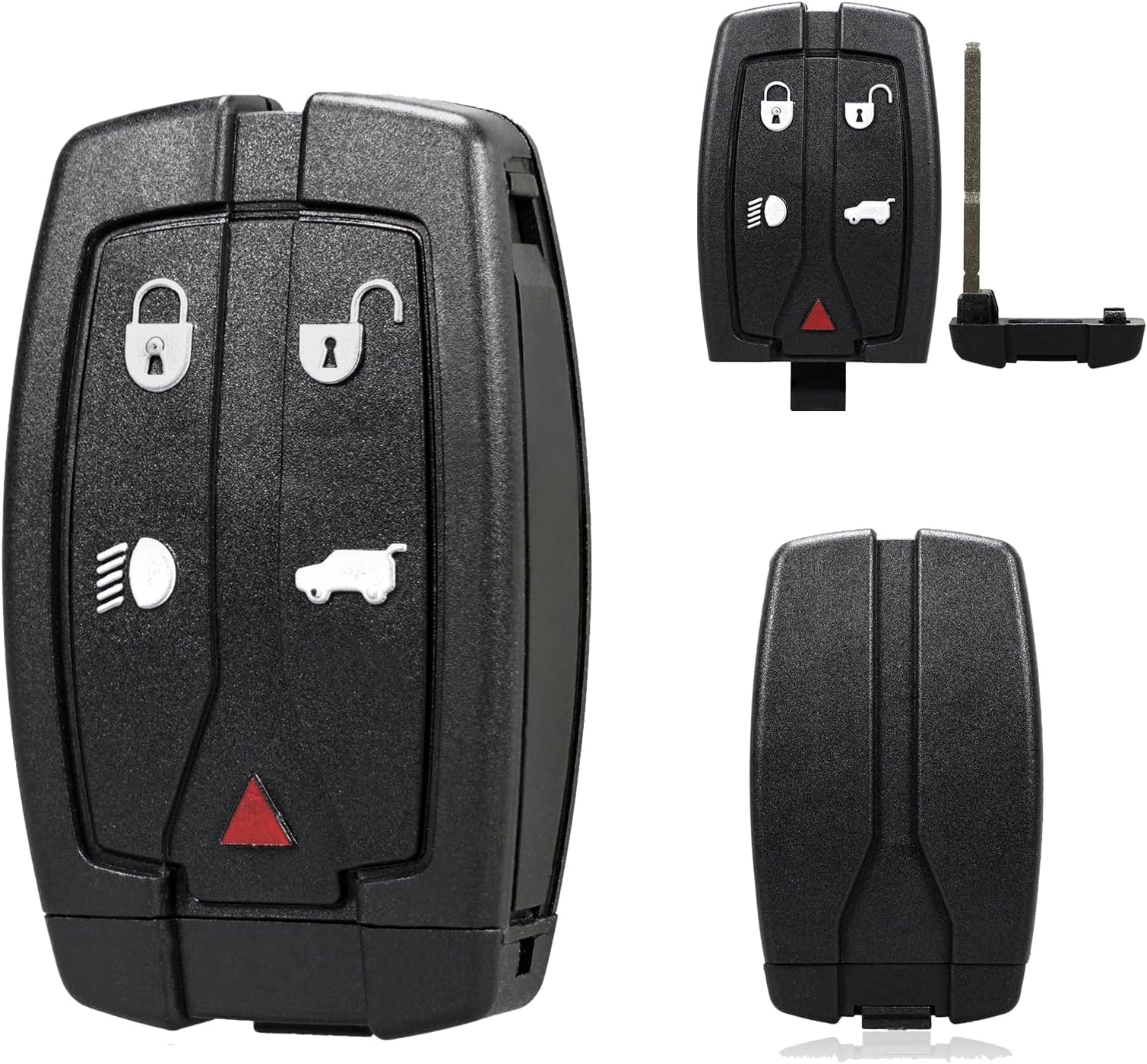 5 buttons Rover Freelander Key Fob Case Fits with Land Rover