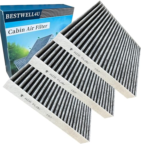 Paquete de 3 filtros de aire de cabina para ToyotaLexusMazda, repuesto para 87139-0E040, 87139-0E040, TK48-61-J6X