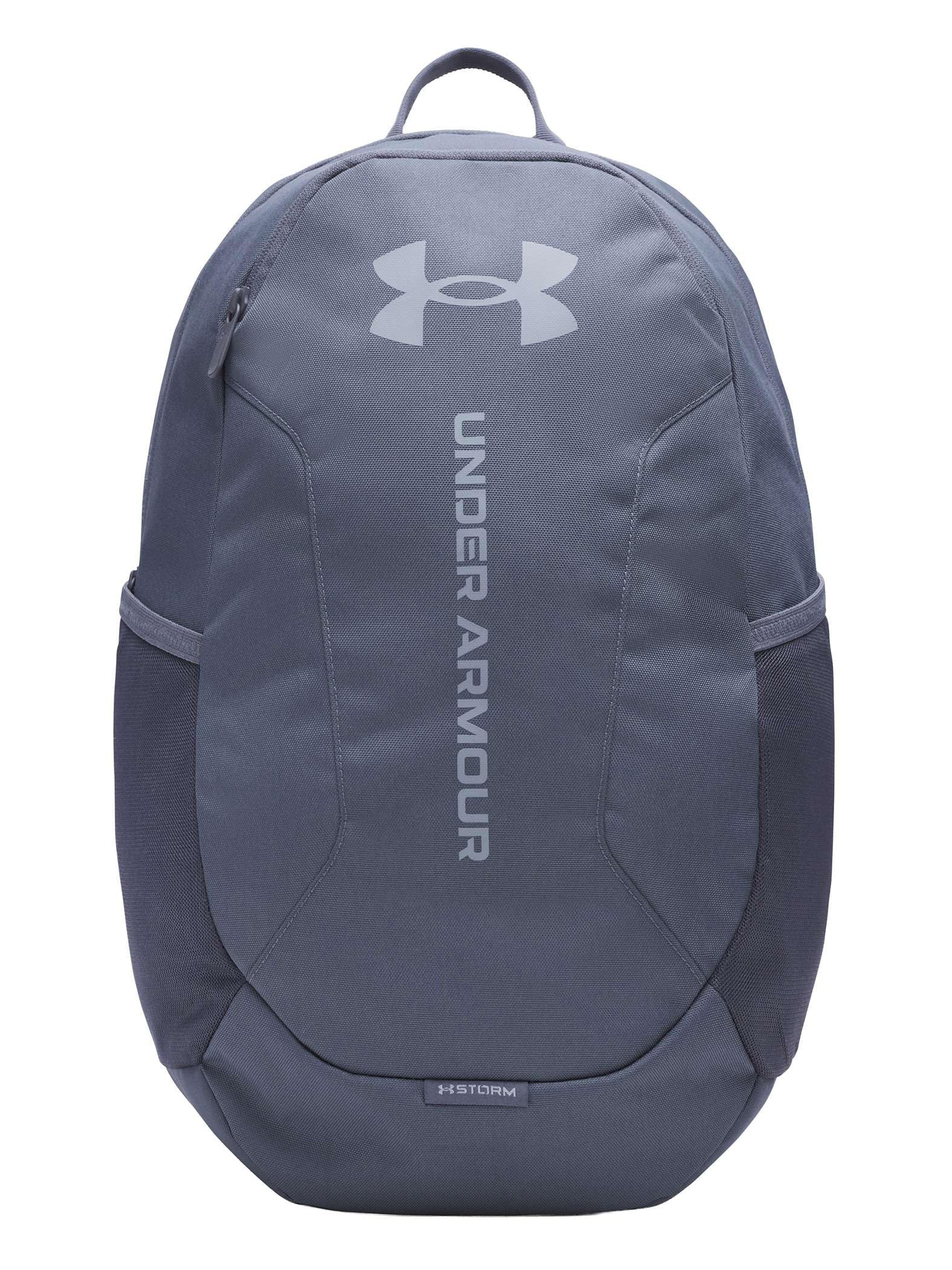 Under Armour Unisex Gray Hustle Lite Backpack Castlerock / Steel One Size