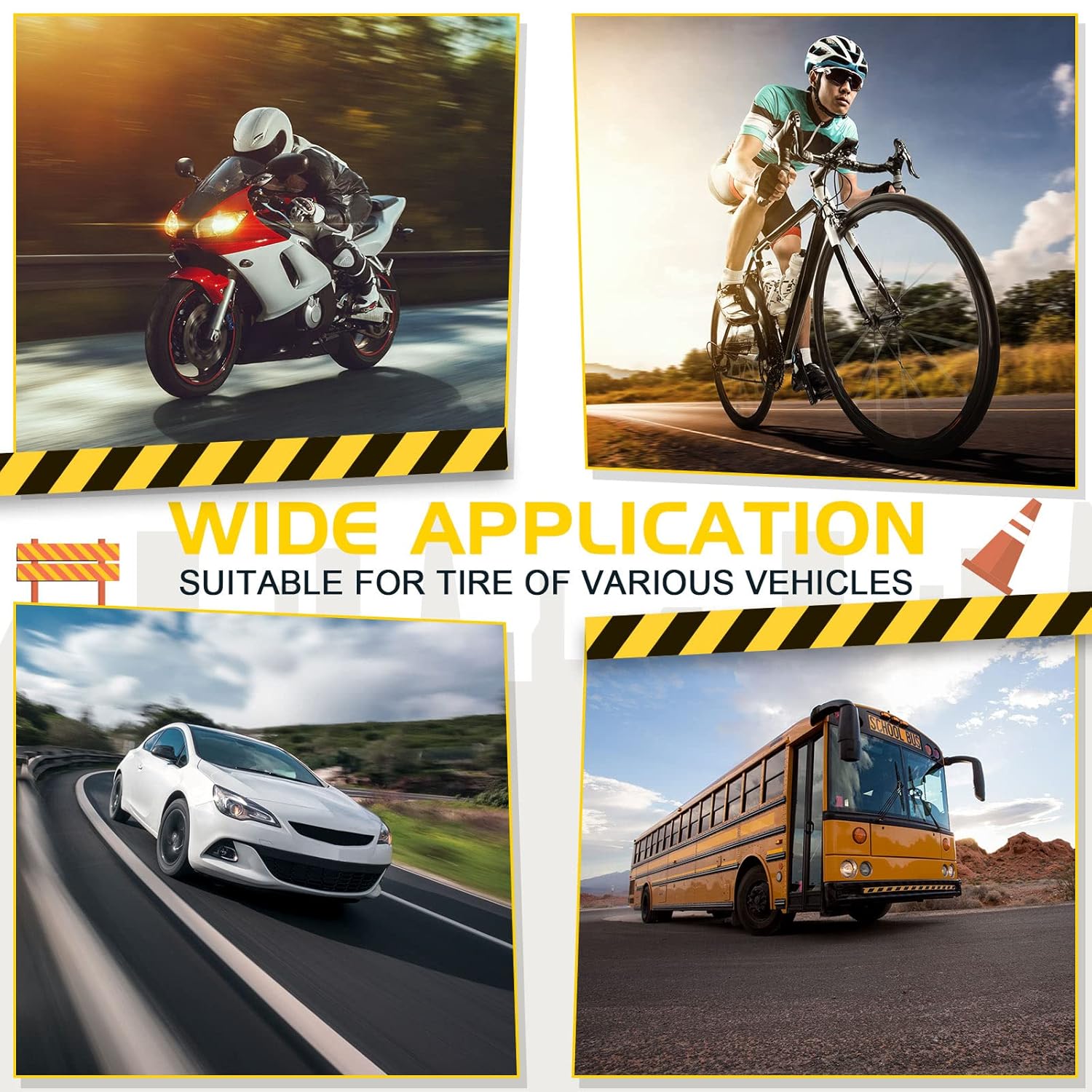 100 Pieces Tyre Tread Depth Gauge Color Coded Tire Depth Gauge Tool Tire Tread Accurate Measurement Tools, Green