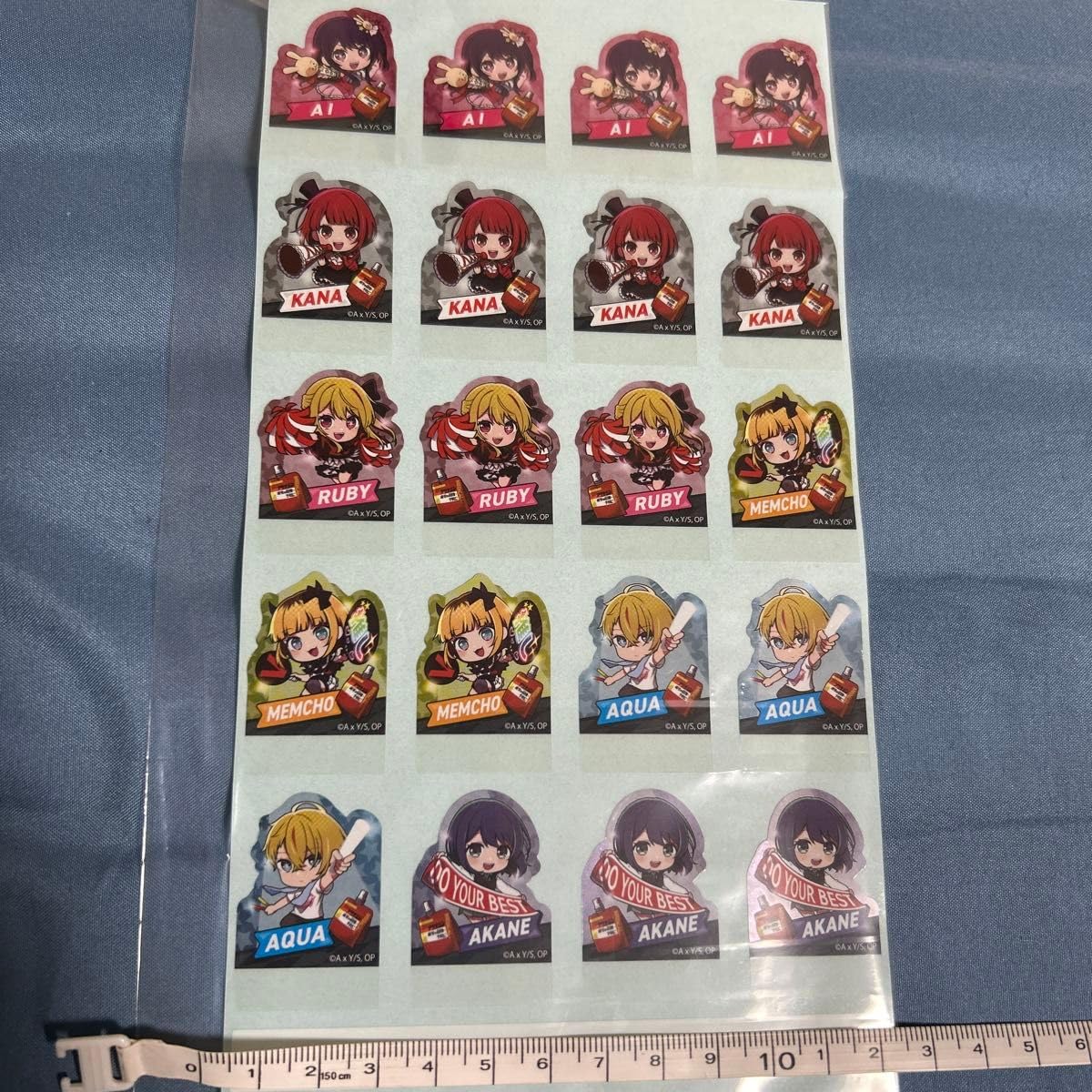 Amazon.co.jp: の アリナミン×推しの子コラボ 販促物シール 2