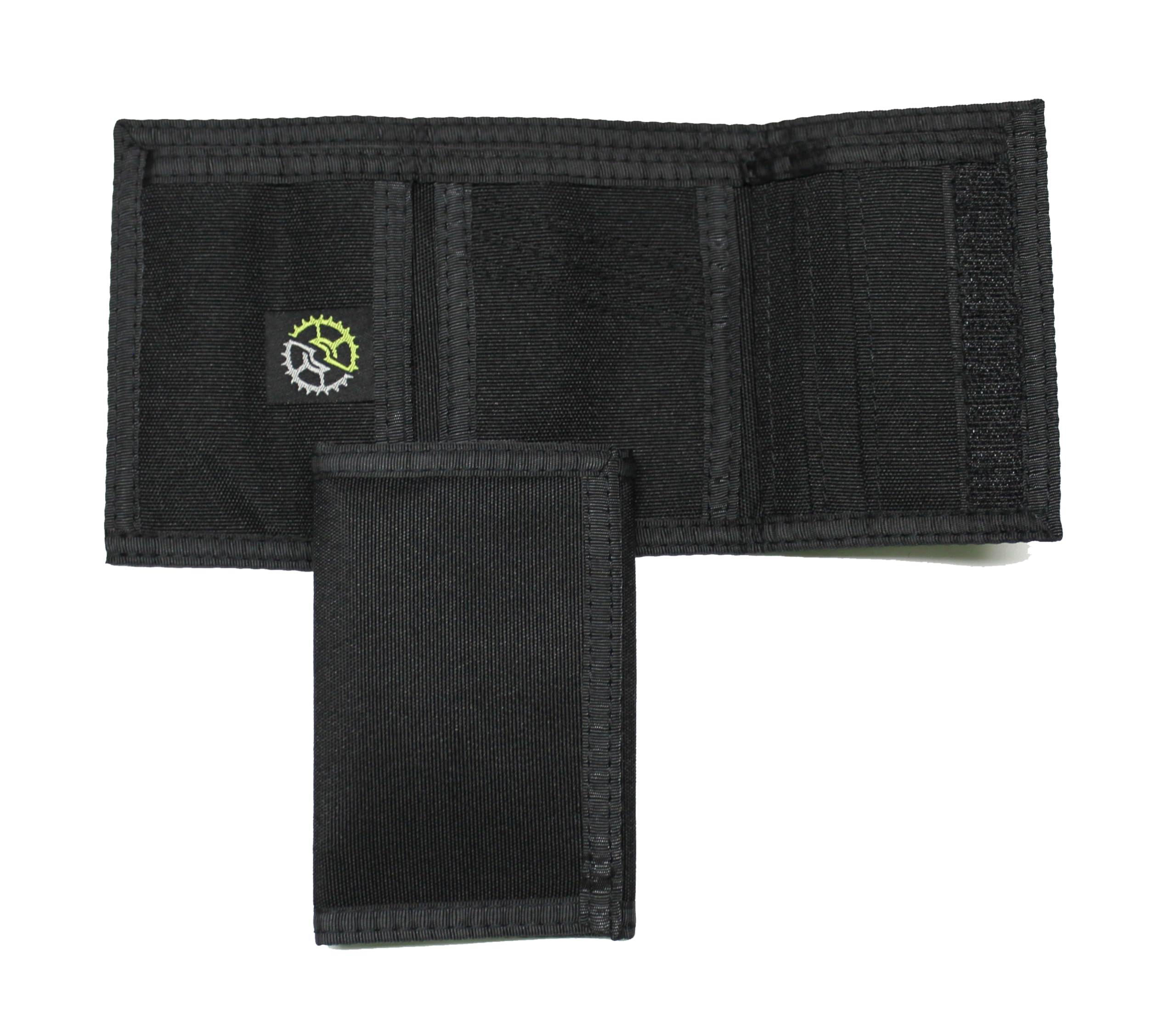 Sprocket Men's Nylon Trifold Wallet - 600D (Black)