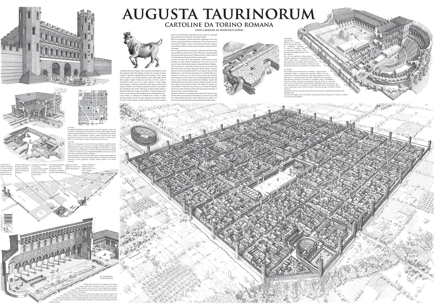 Augusta Taurinorum. Cartoline Da Torino Romana. Ediz. Illustrata - 4